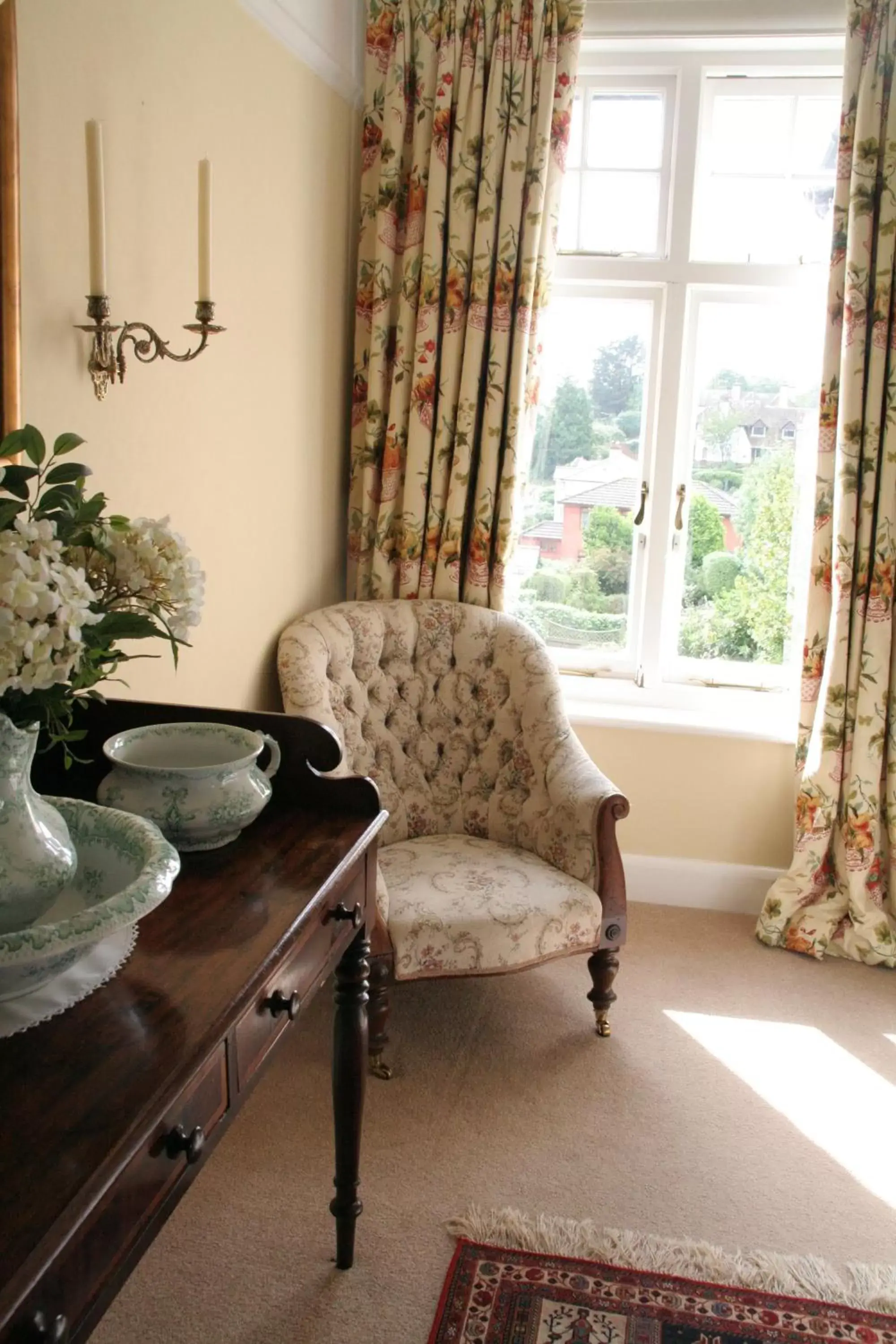 Decorative detail, Seating Area in Stoneborough House B&B