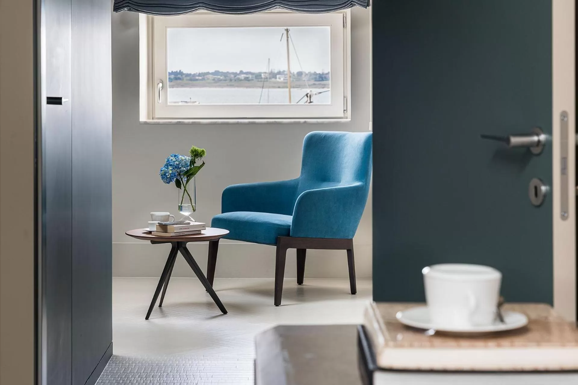 Living room in Byssus Suites