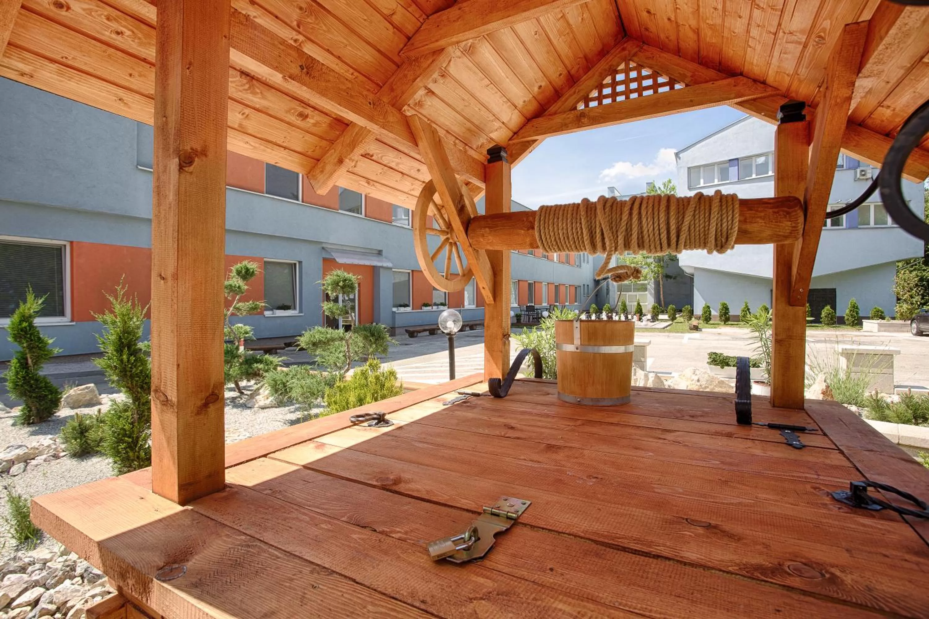 Garden in Agro Complex Apartments