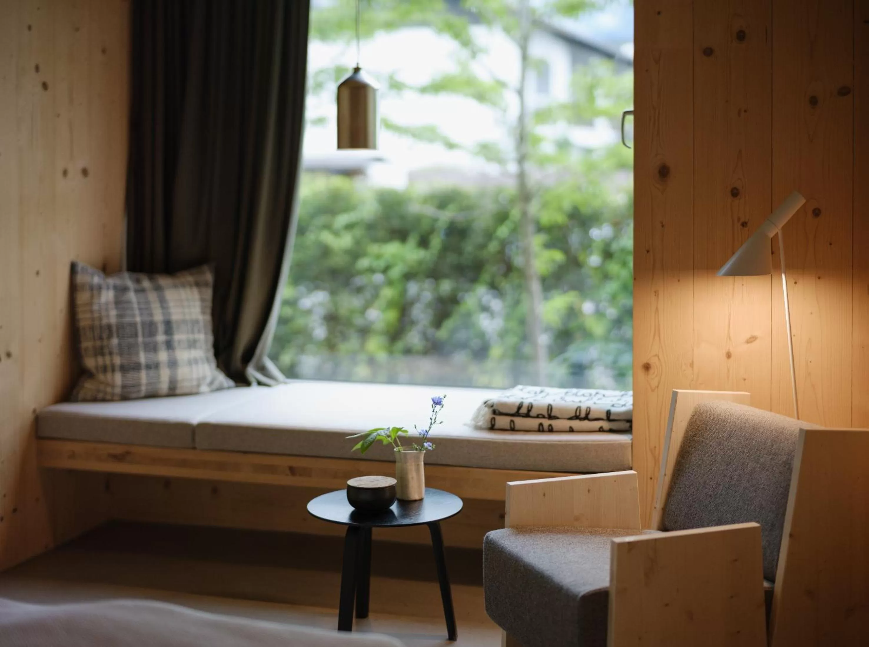 Bed in quartier - über Nacht in besonderer Architektur