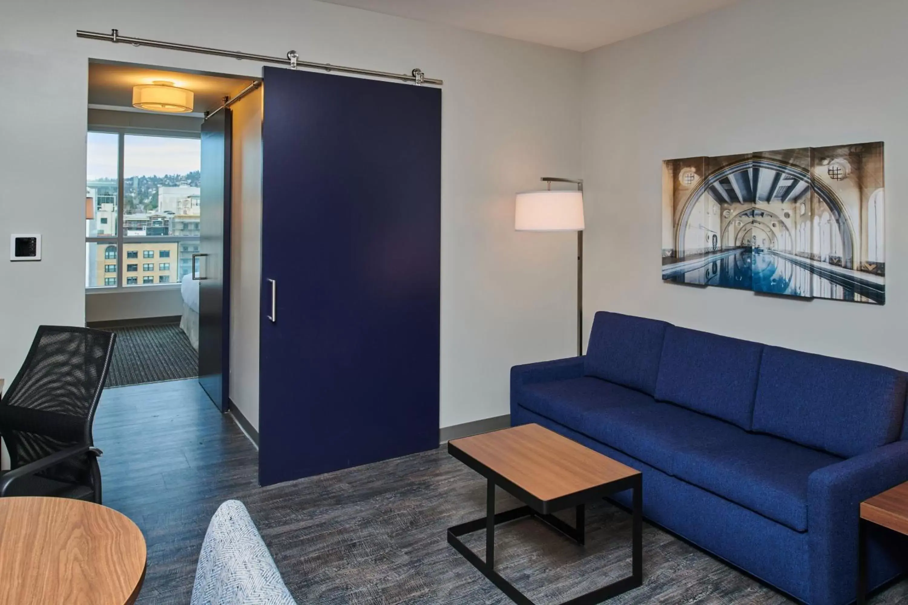 Living room, Seating Area in Residence Inn By Marriott Berkeley