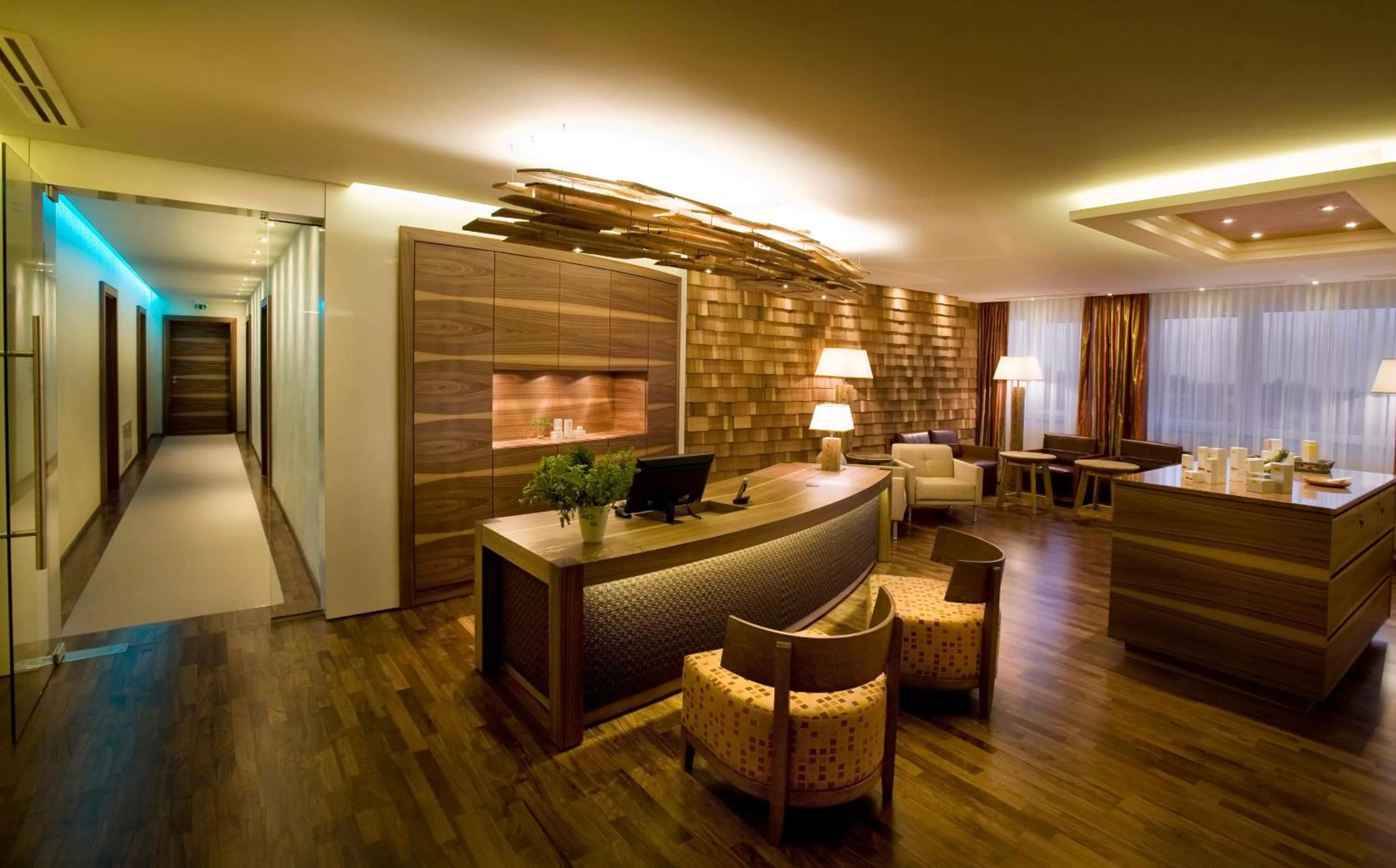Lobby or reception in Wellness-& Nationalpark Hotel Schliffkopf, BWSC