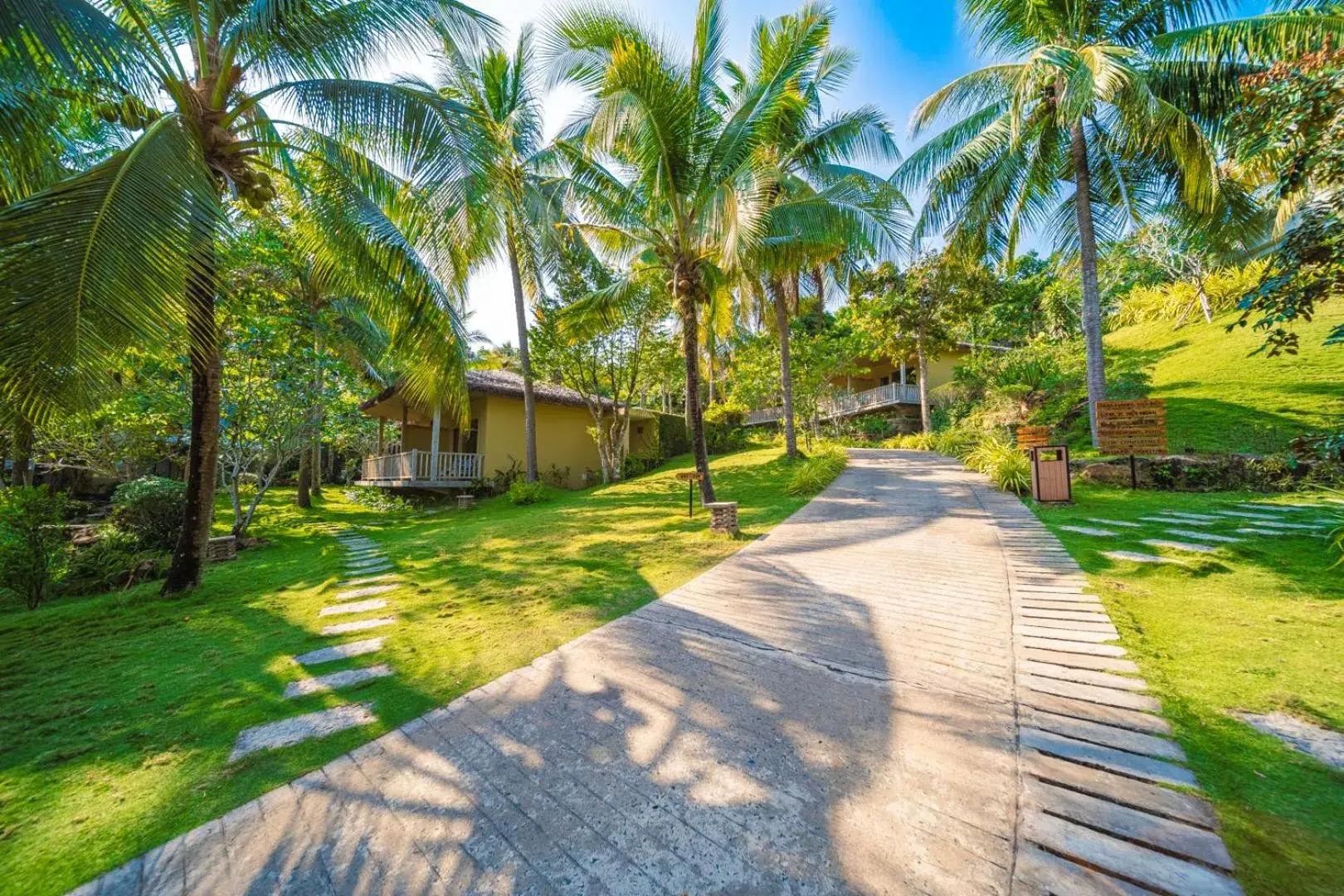 Natural landscape, Garden in Lahana Resort Phu Quoc & Spa