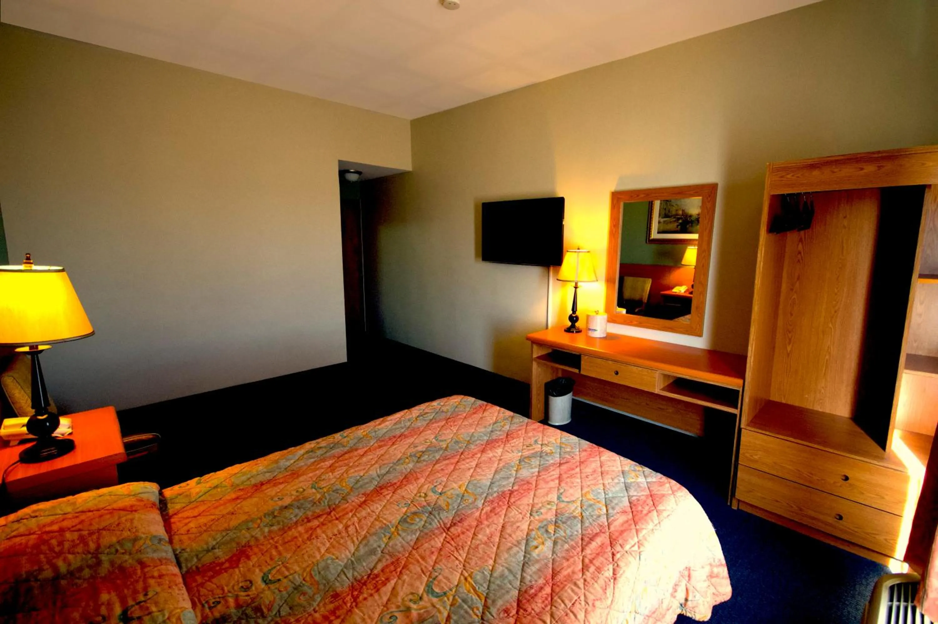 Bed in Hotel Consulado Inn