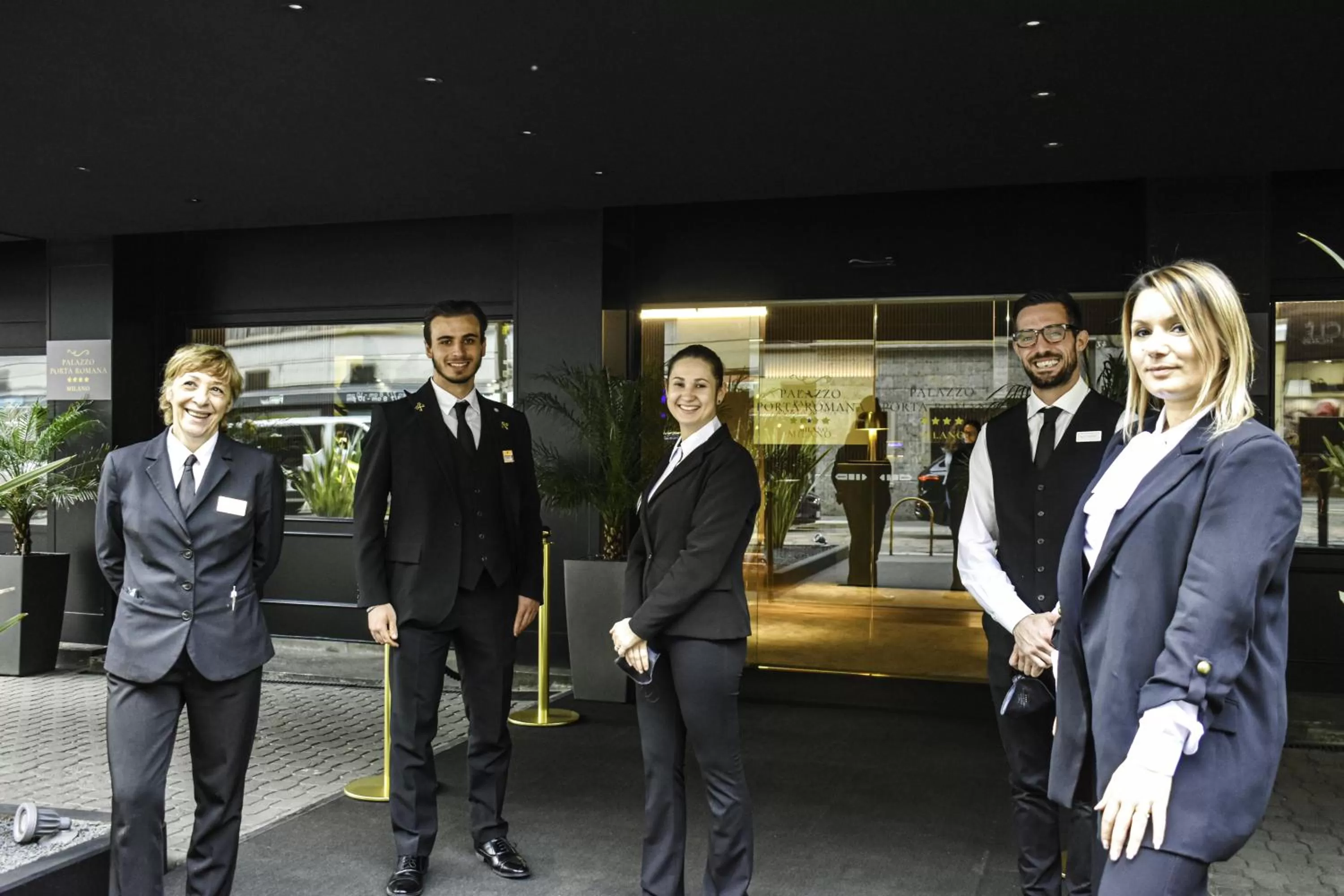 Staff in Palazzo Porta Romana Hotel