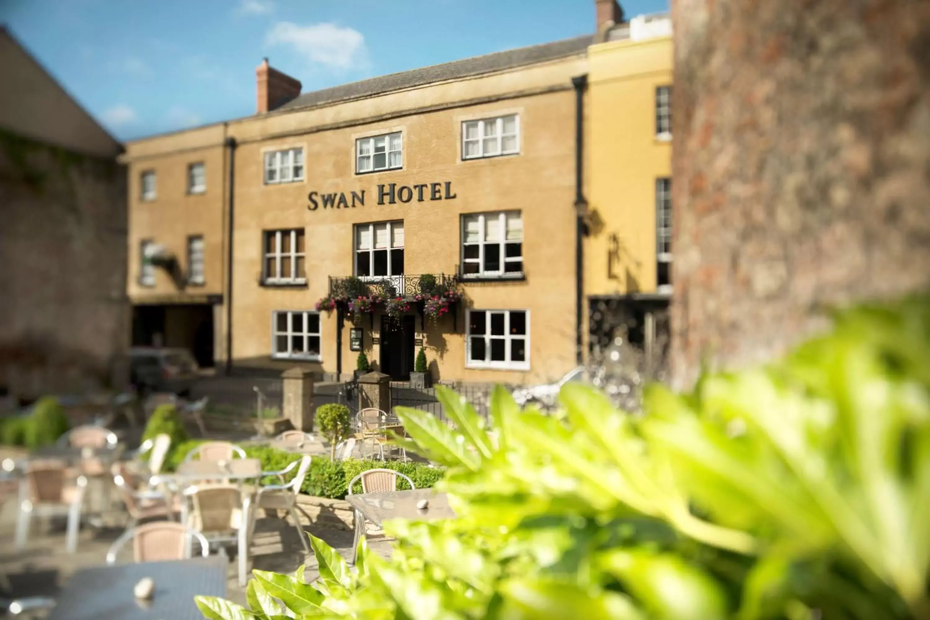 Property Building in The Swan Hotel, Wells, Somerset