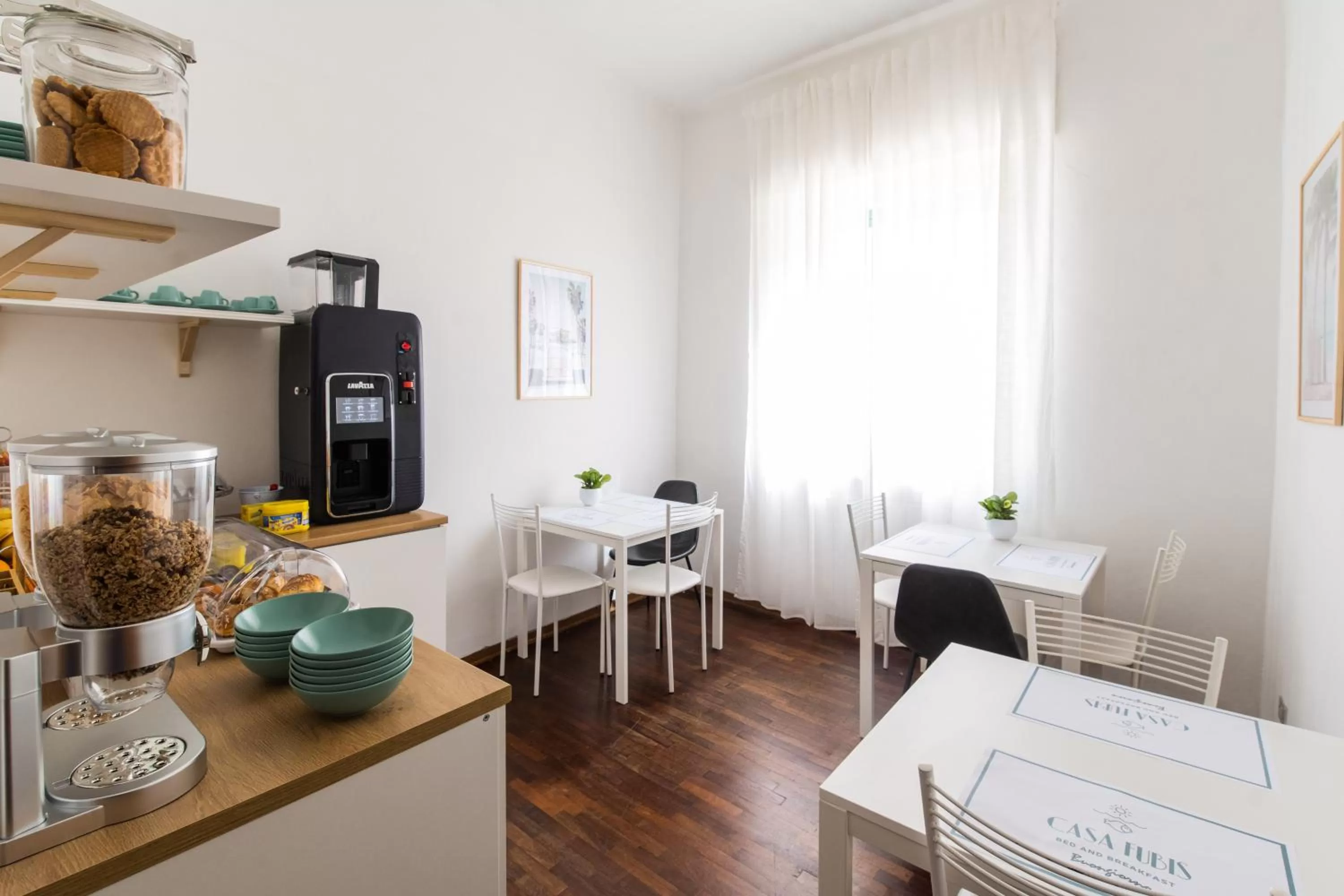 Dining area in Casa Fubis