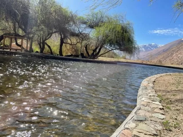 Swimming pool, Natural Landscape in Glamping Miraflores