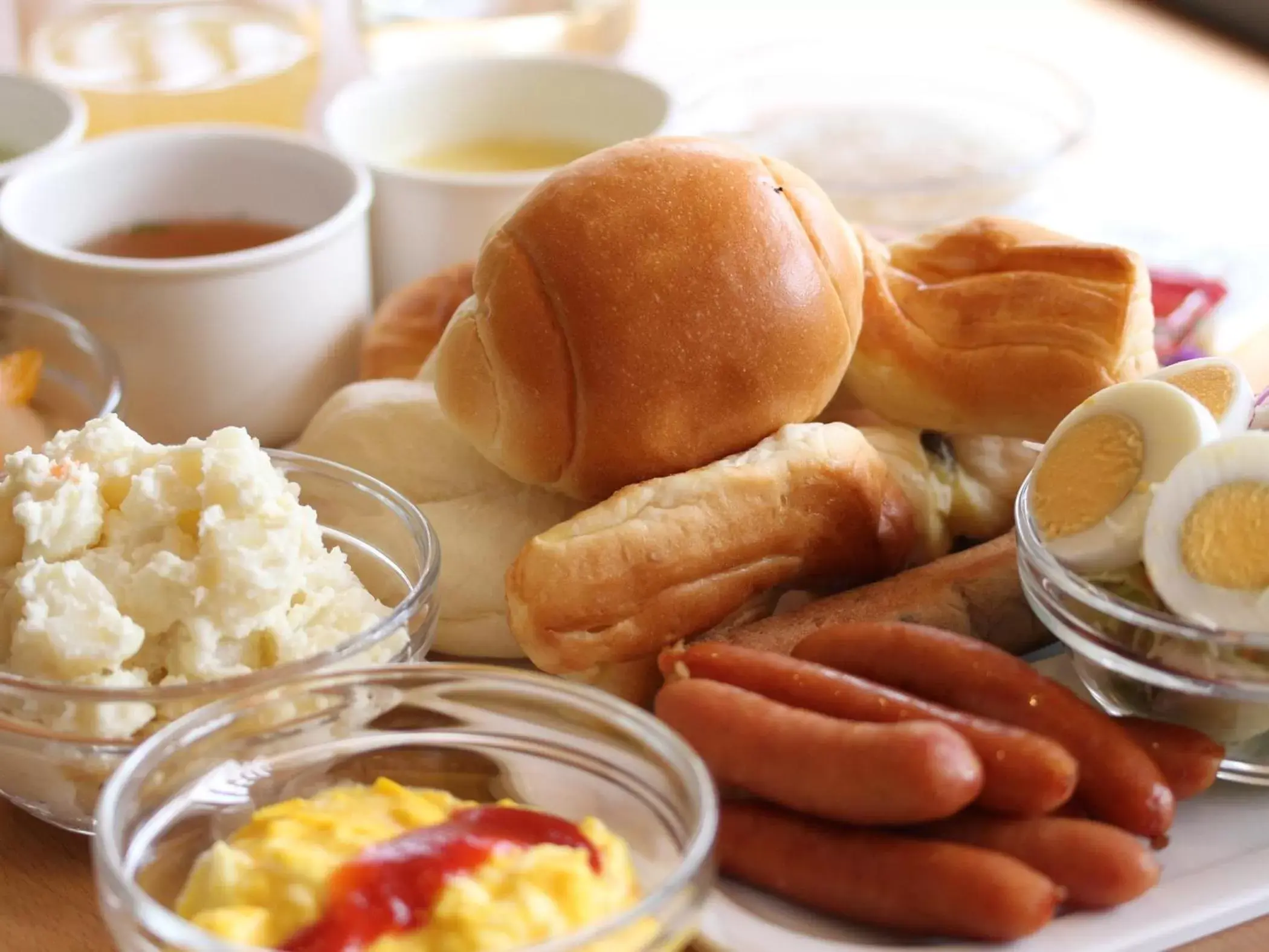 Buffet breakfast in Meitetsu Inn Chita Handa Ekimae Buffet breakfast in Meitetsu Inn Chita Handa Ekimae