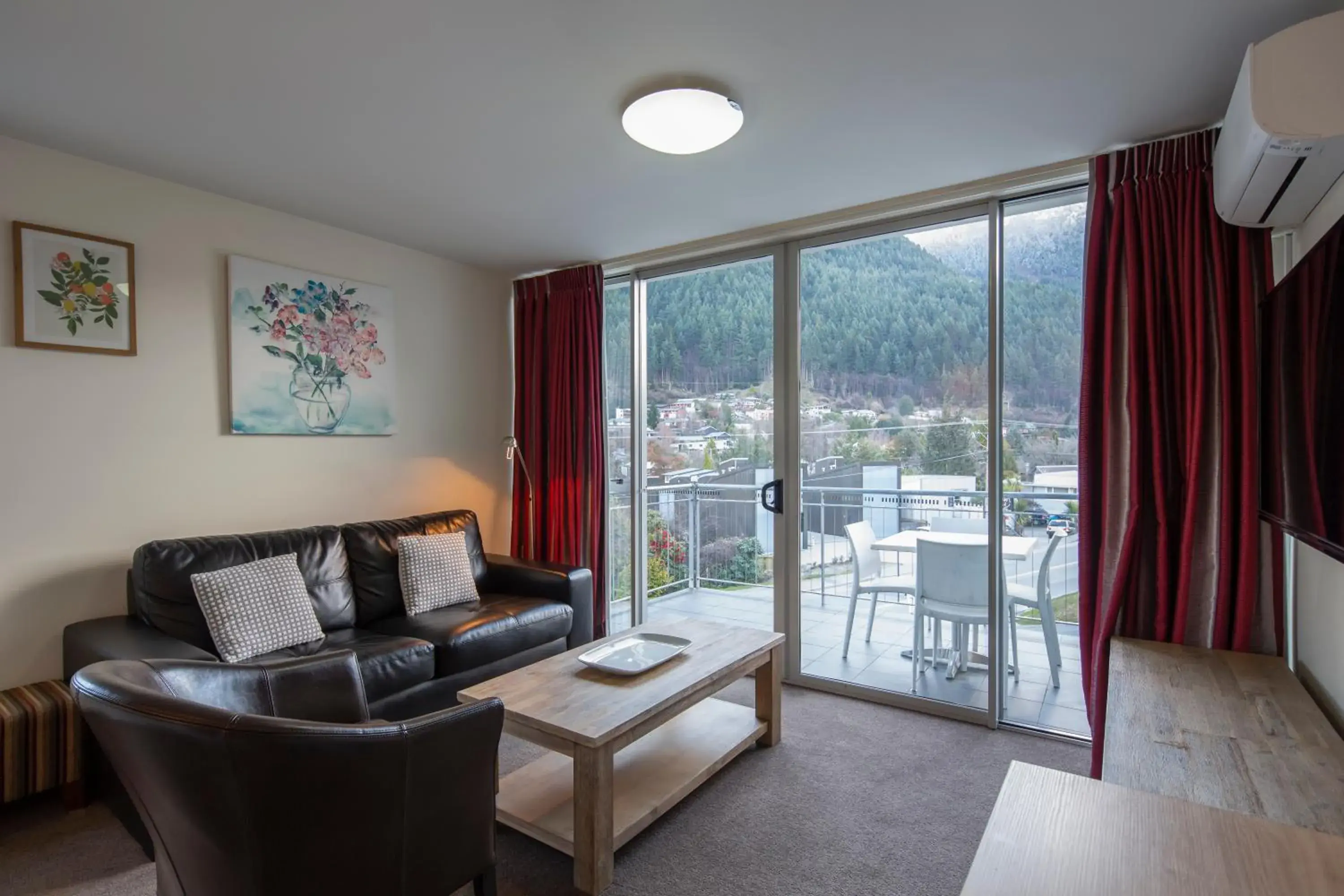 Seating Area in The Whistler Holiday Apartments