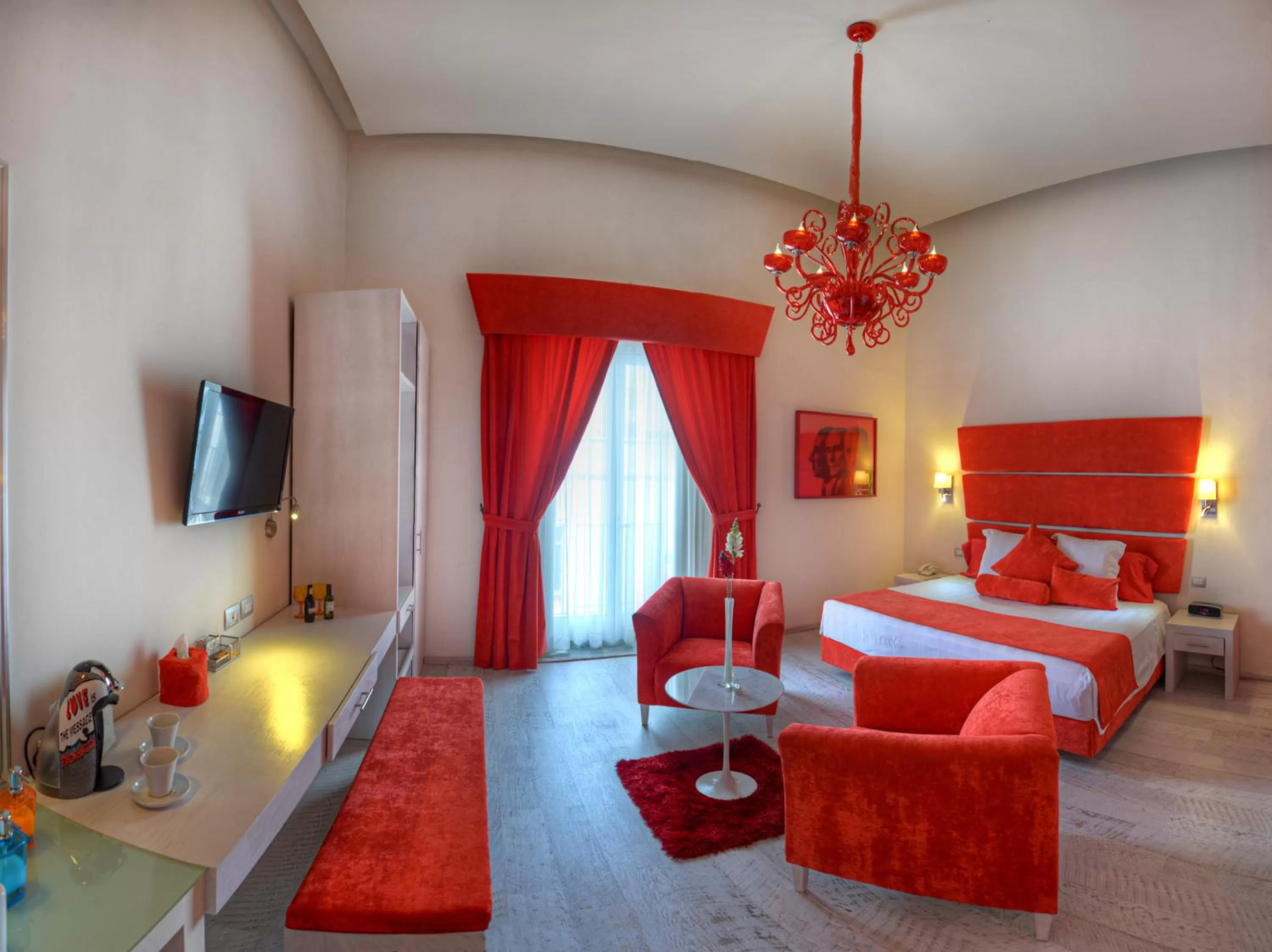 Bedroom, Bed in Hotel Andante