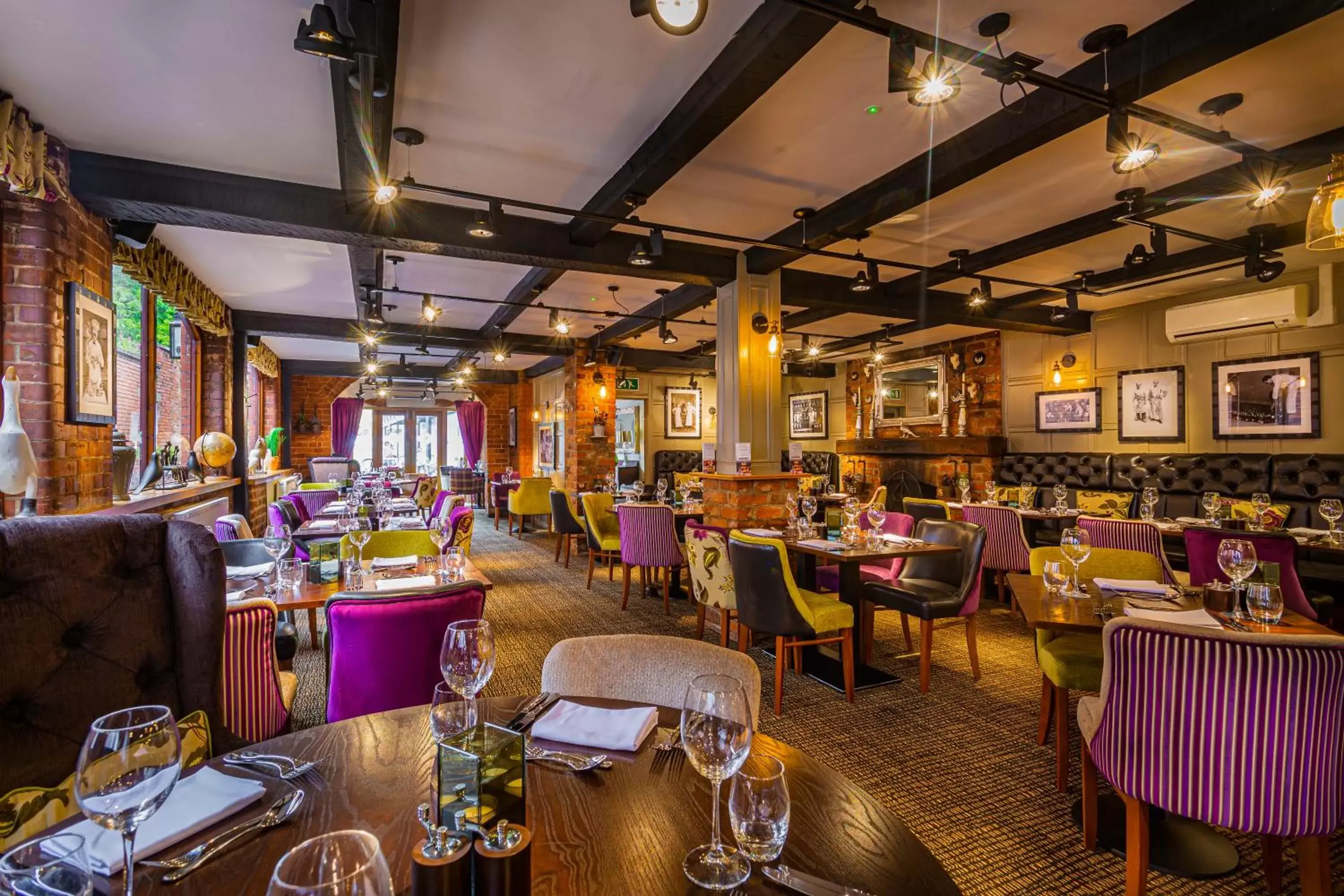 Restaurant/Places to Eat in The Feathers Hotel, Ledbury, Herefordshire