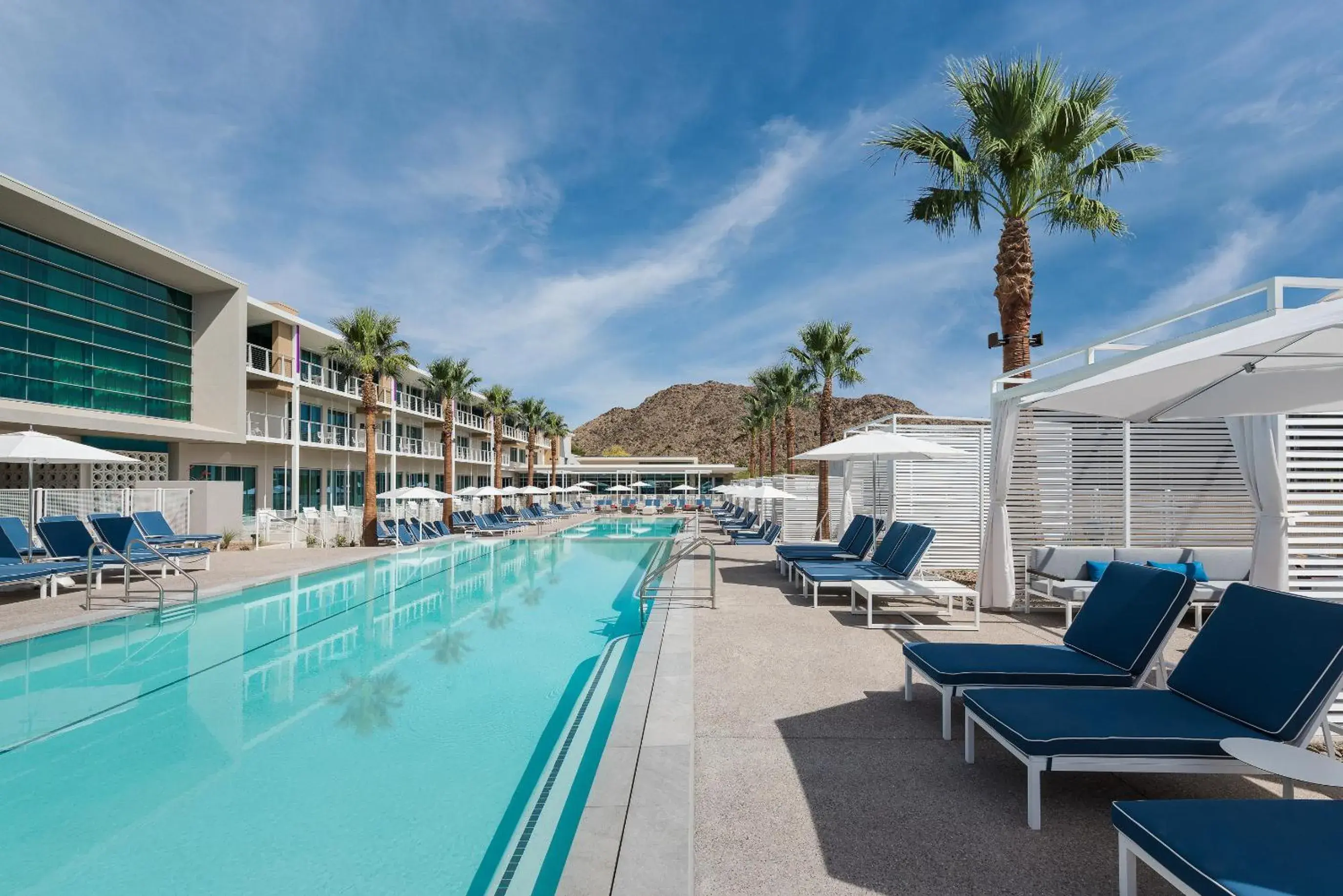 Property building, Swimming Pool in Mountain Shadows Resort Scottsdale