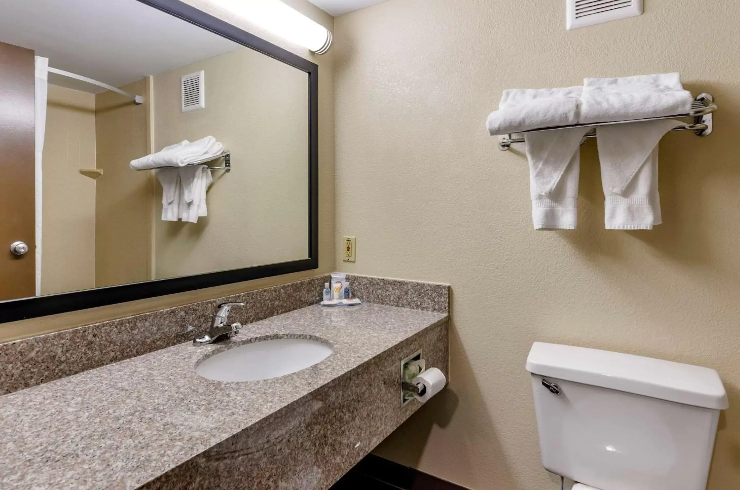 Photo of the whole room, Bathroom in Comfort Inn & Suites Raphine - Lexington near I-81 and I-64