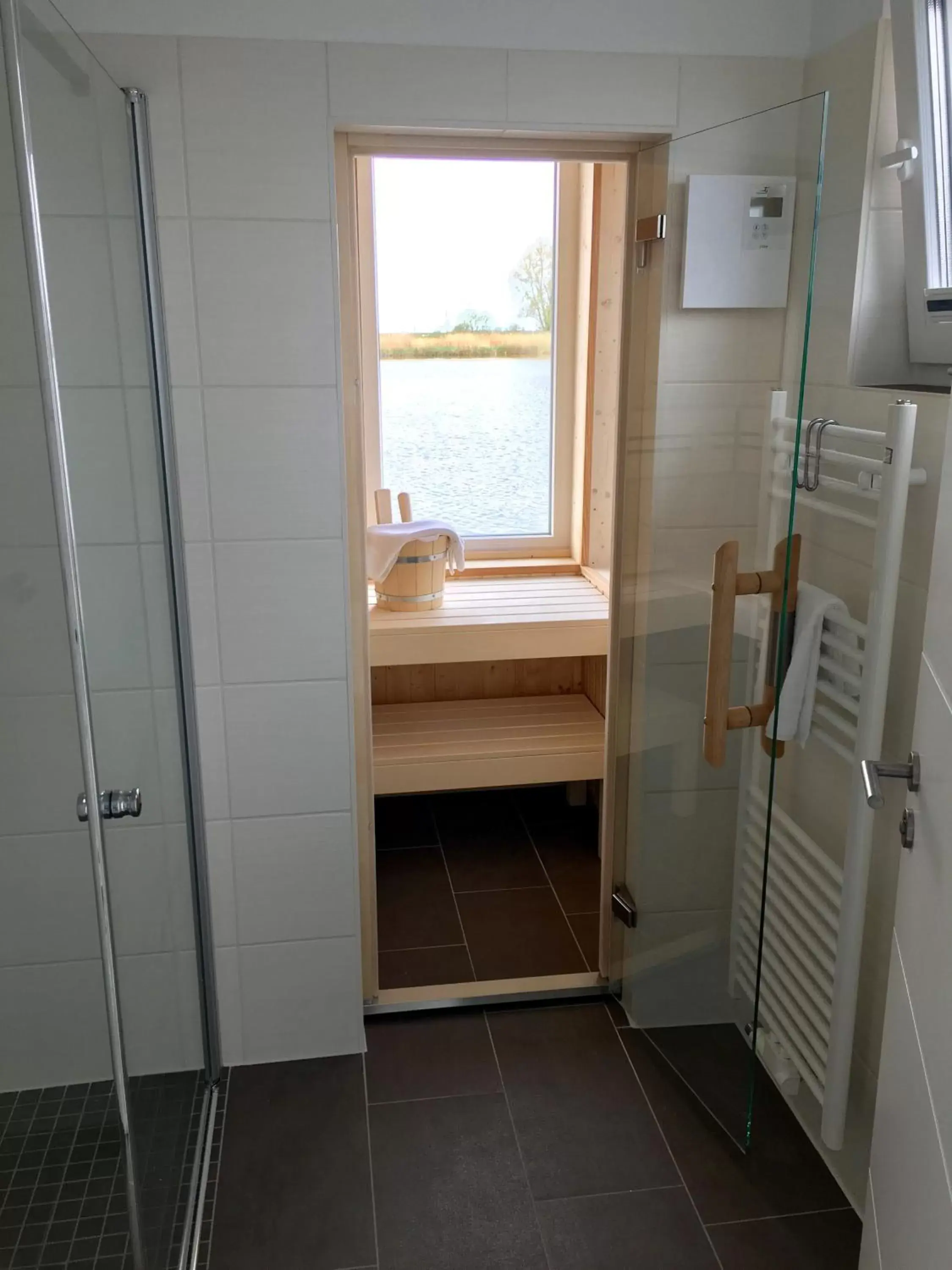 Bathroom in Schwimmende Häuser im BALTIC SEA RESORT