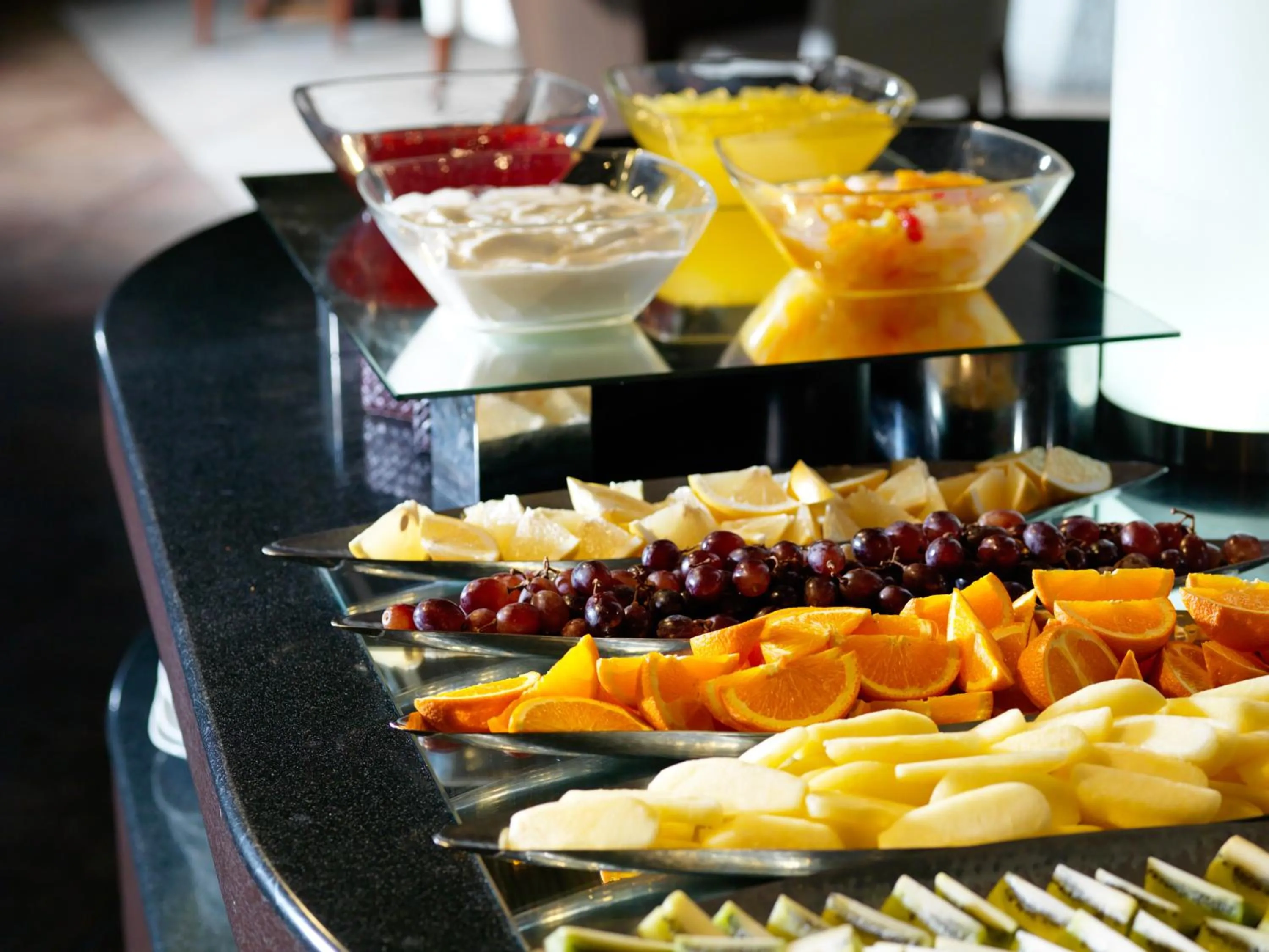 Buffet breakfast in Hokuten no Oka Abashiriko Tsuruga Resort