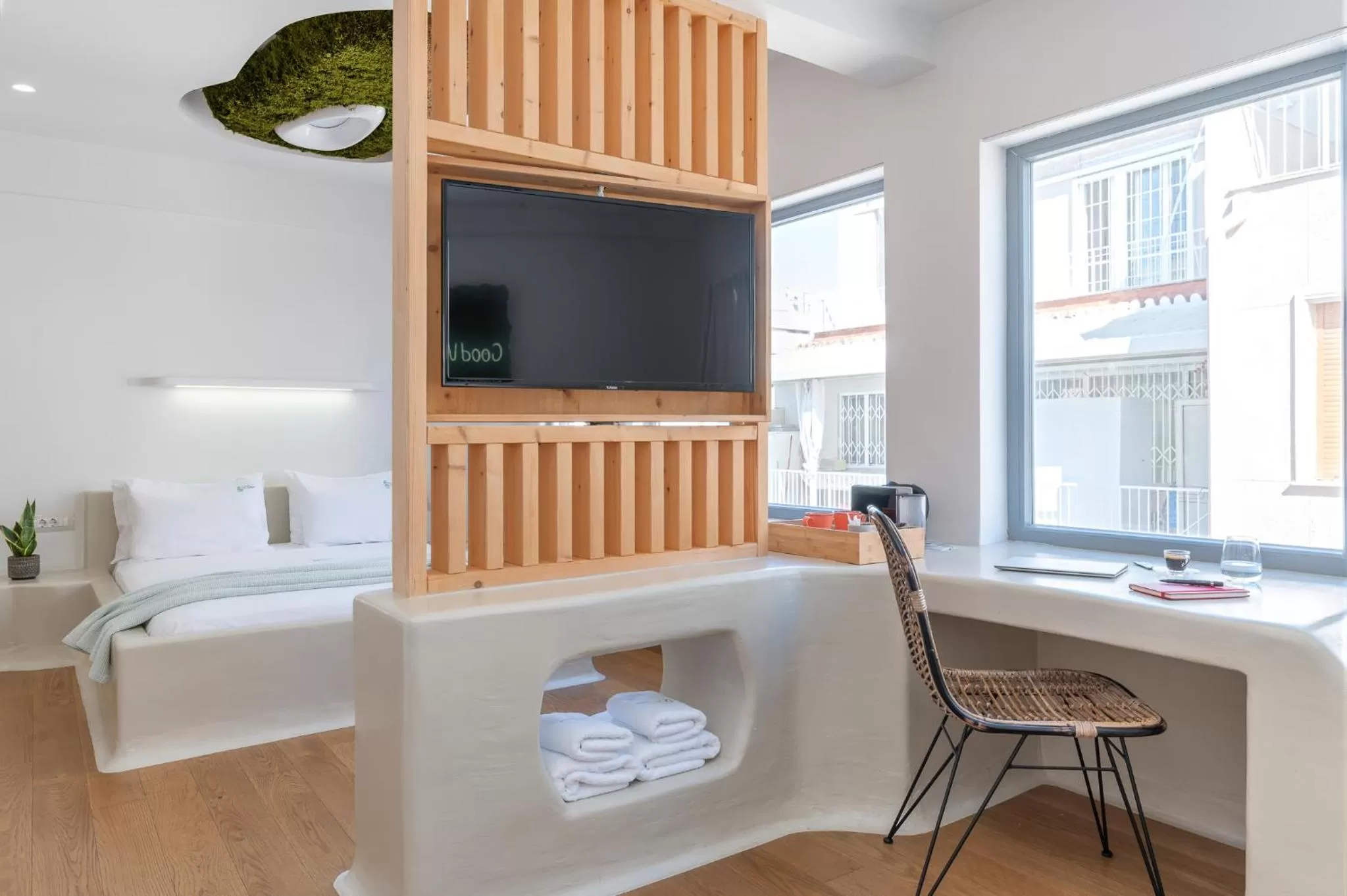 Bed in LOFUS Bio-Suites