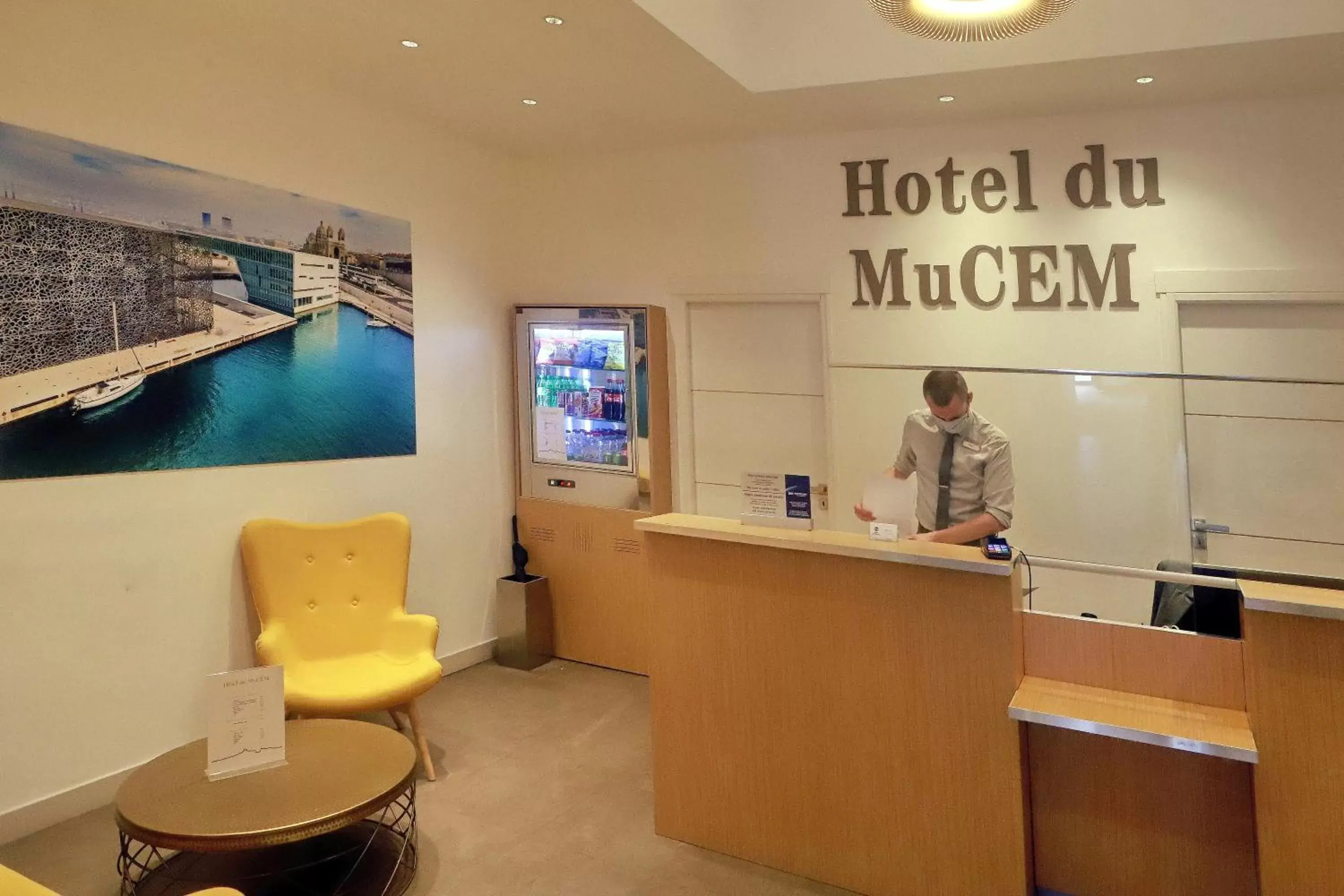 Lobby or reception, Lobby/Reception in Best Western Hotel du Mucem