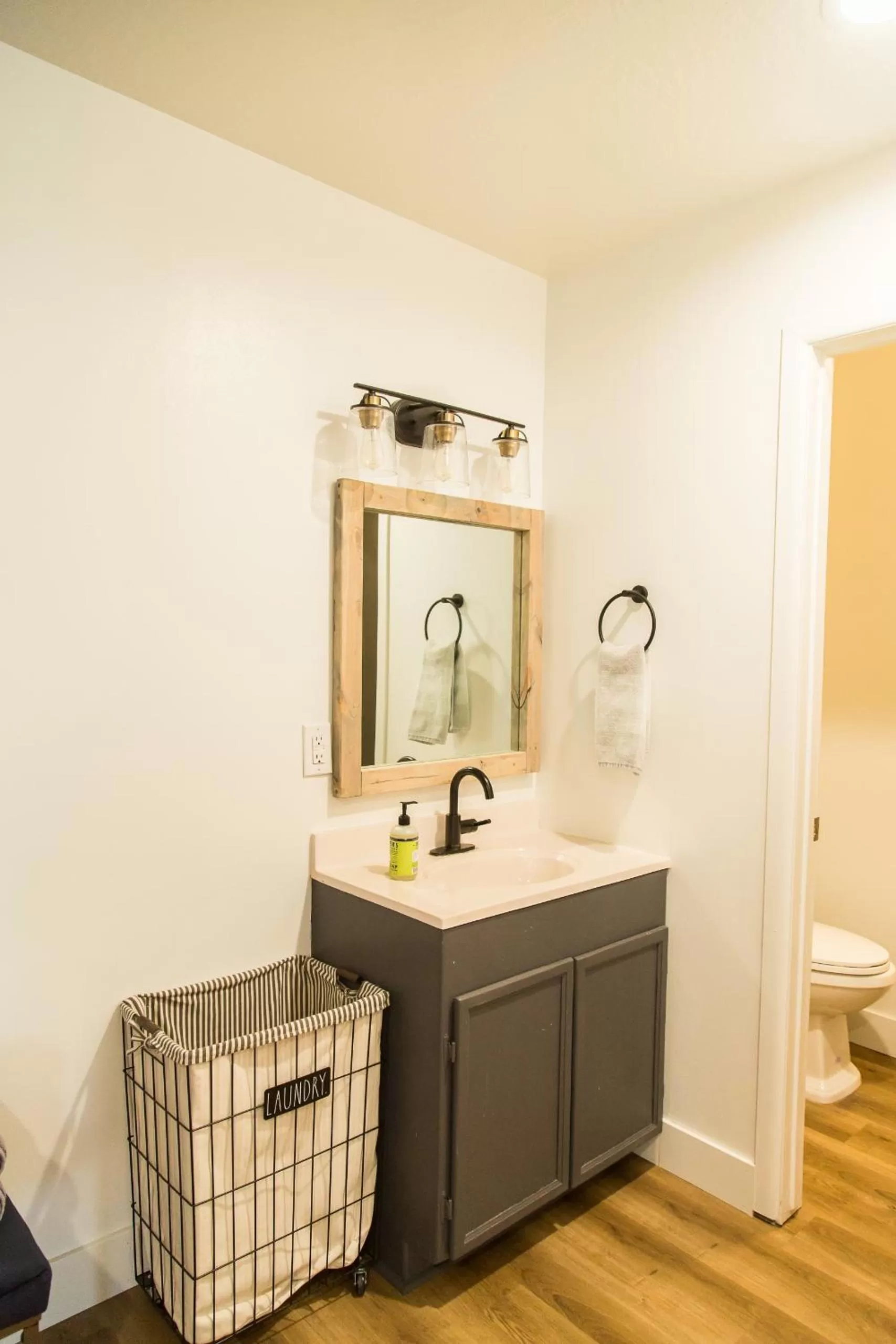 Bathroom in Happy Trails BnB