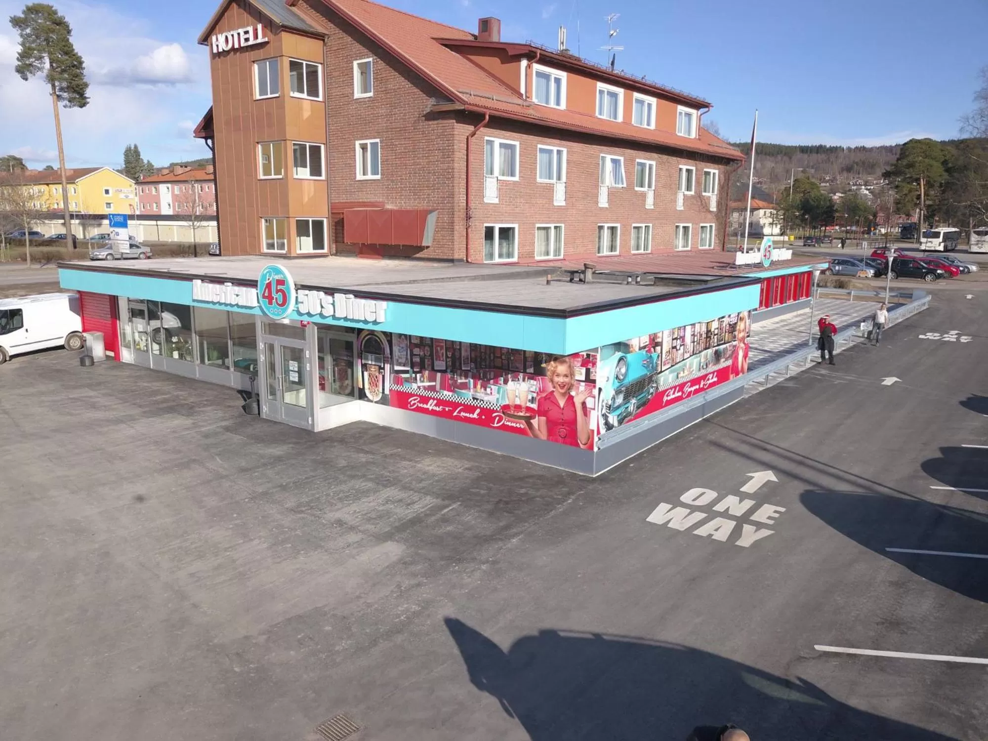 Property building in Hotell Rättvik