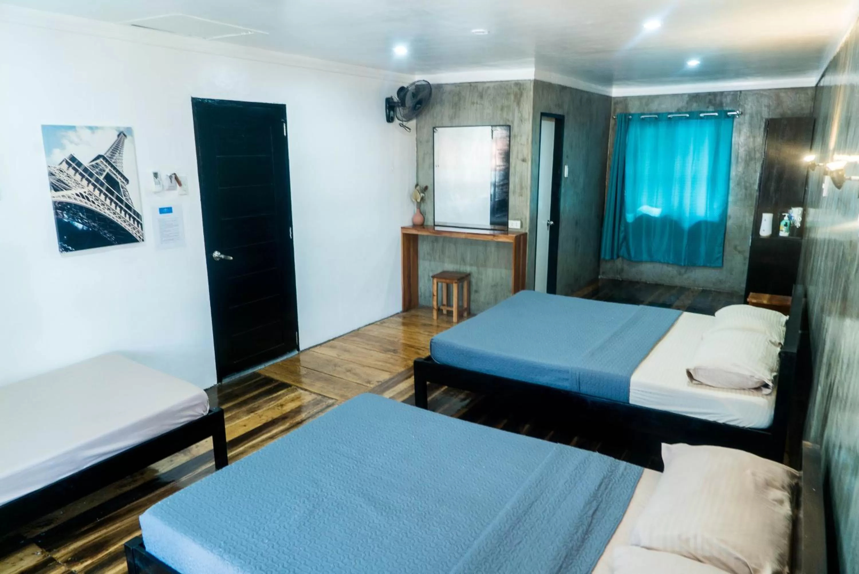 Bed in OKEANOS HOTEL