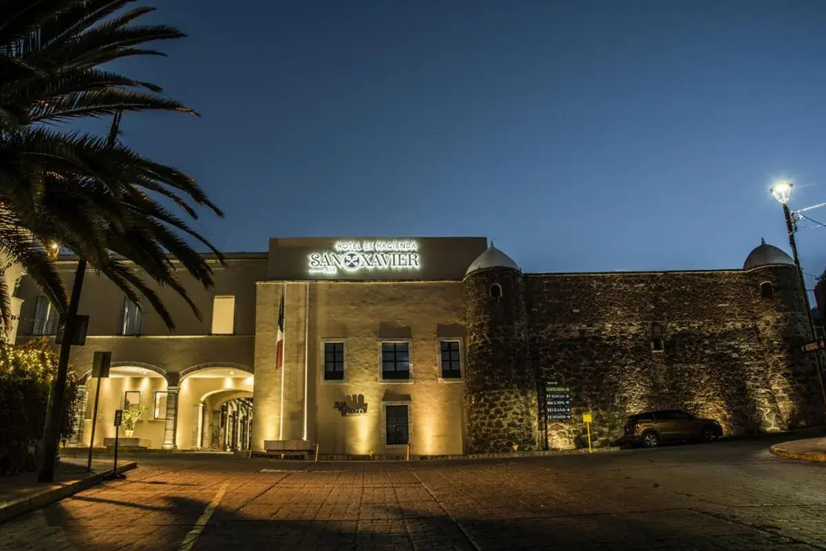 Property building in Hotel Ex-Hacienda San Xavier