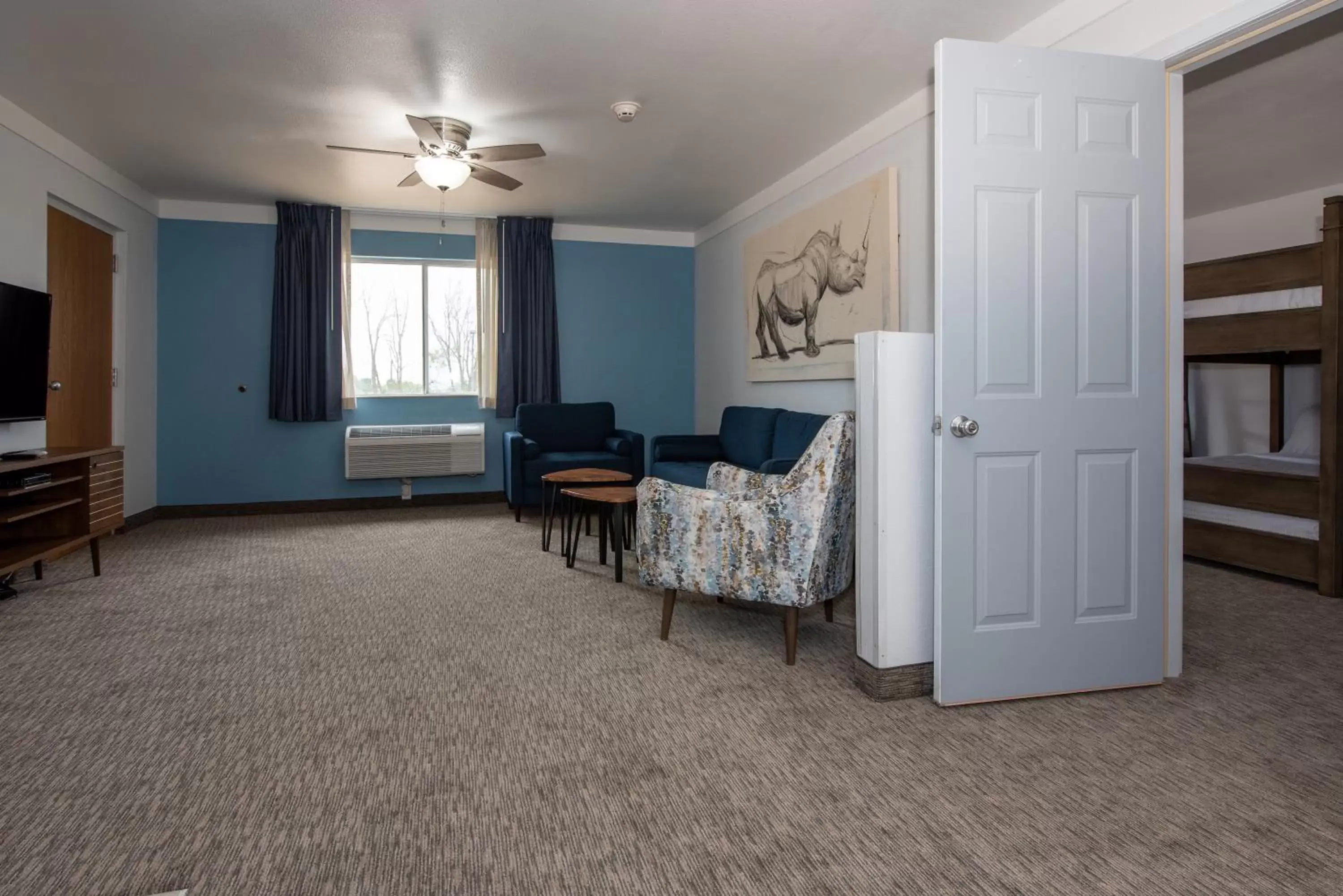 Living room, Seating Area in Hotel Pommier Indianola