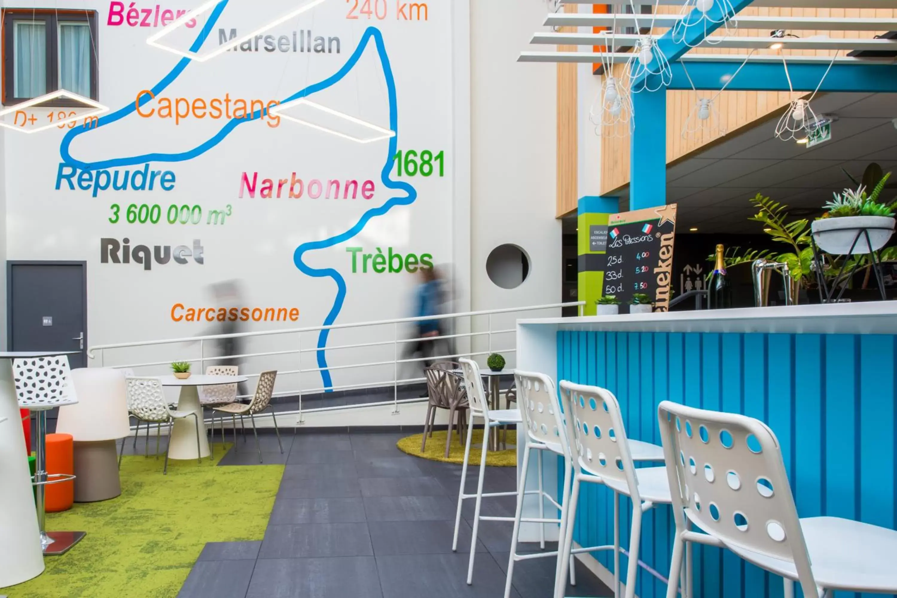 Lobby or reception, Restaurant/Places to Eat in Ibis Styles Toulouse Labège
