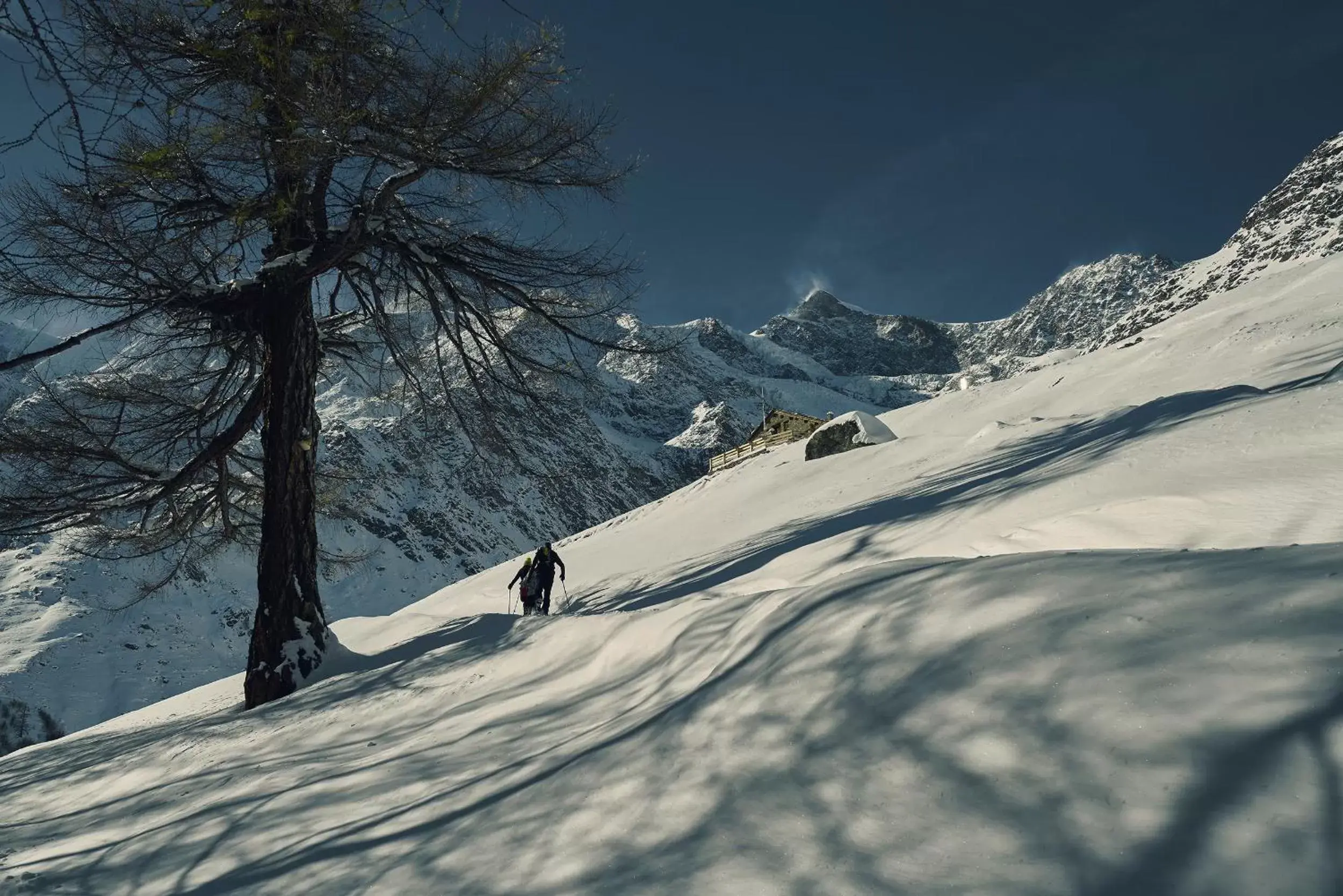 Skiing in Hotel Marmotte