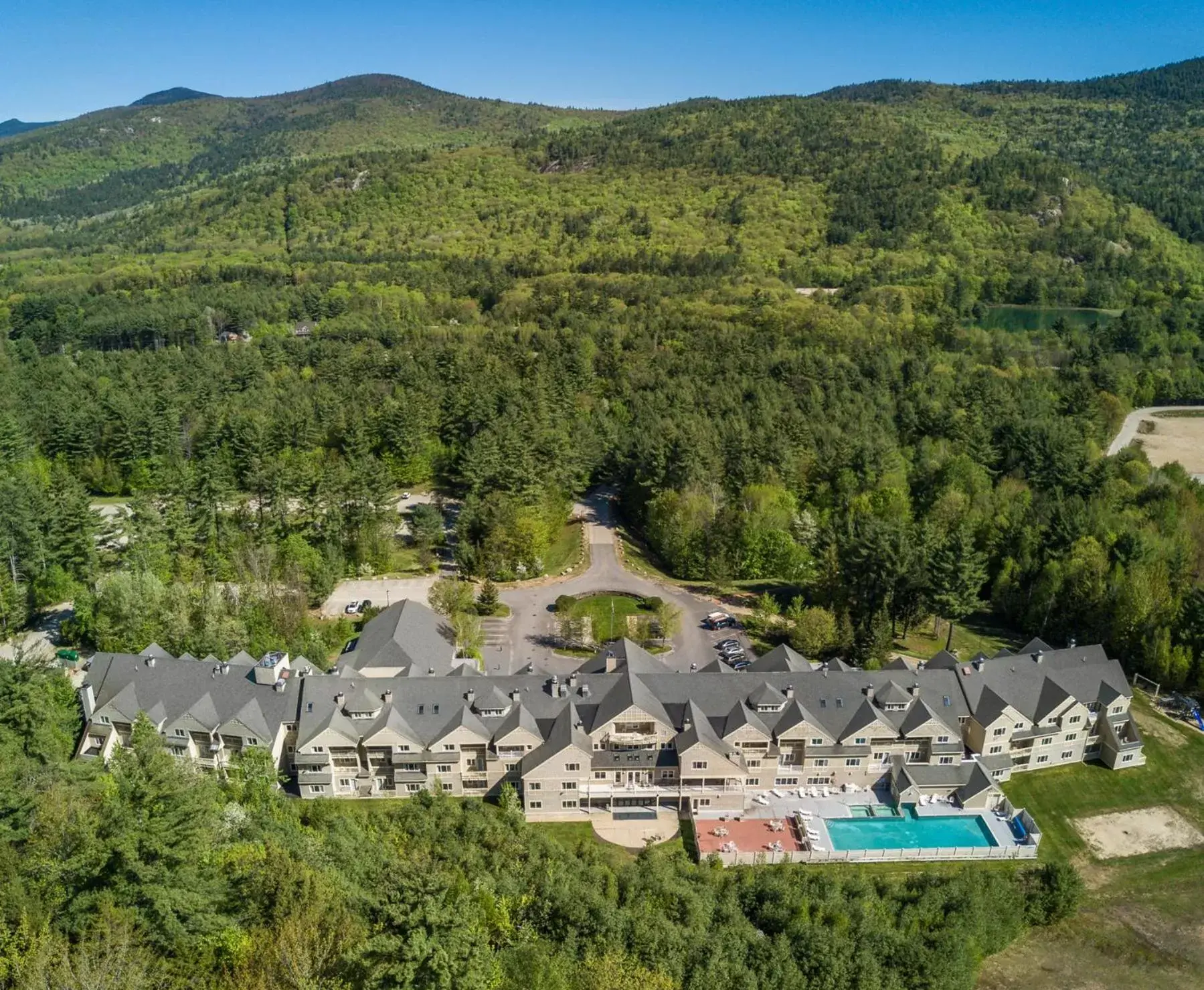 Property building in Grand Summit Hotel at Attitash Property building in Grand Summit Hotel at Attitash