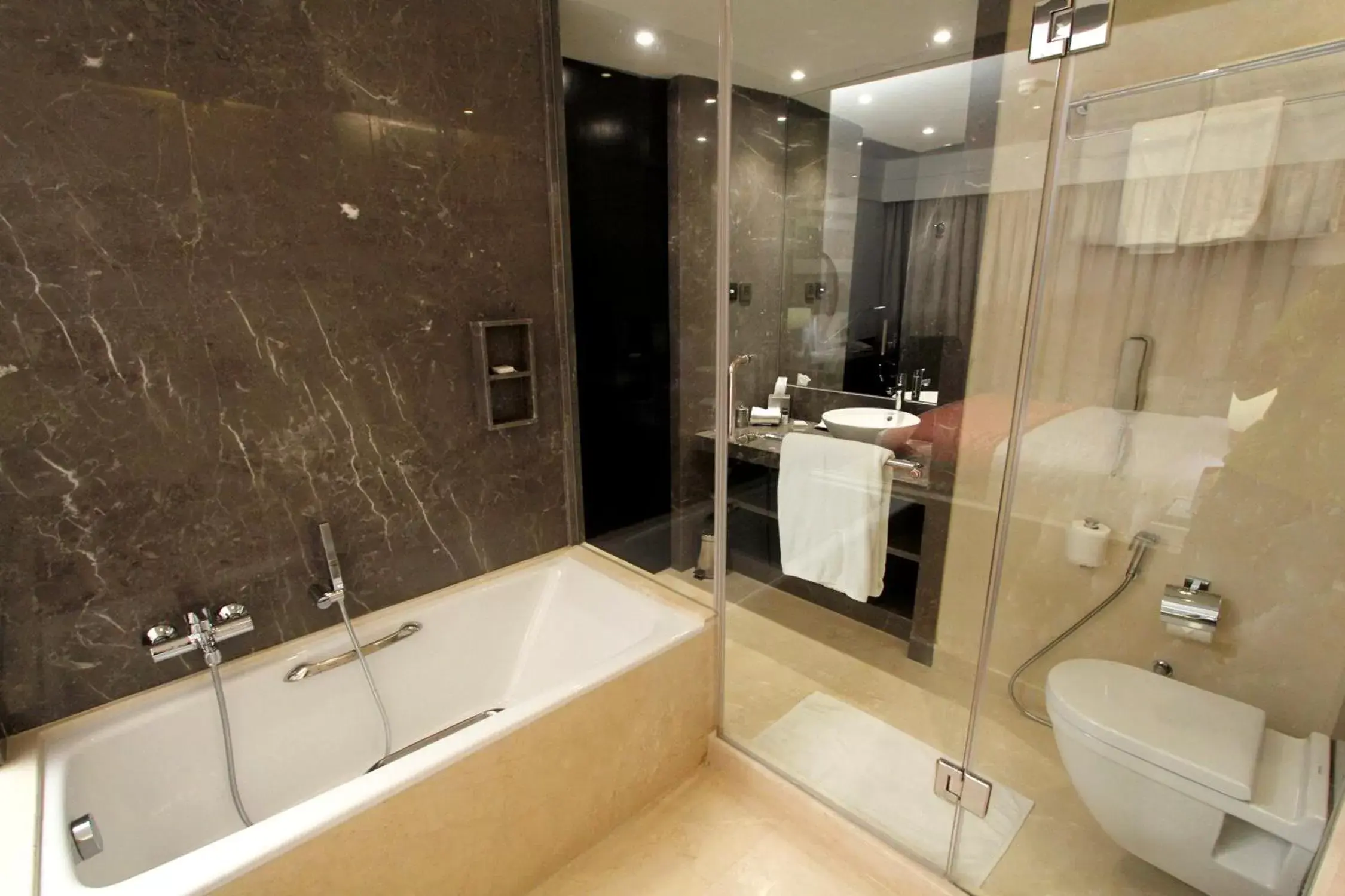 Bath, Bathroom in Crowne Plaza Pune City Centre, an IHG Hotel