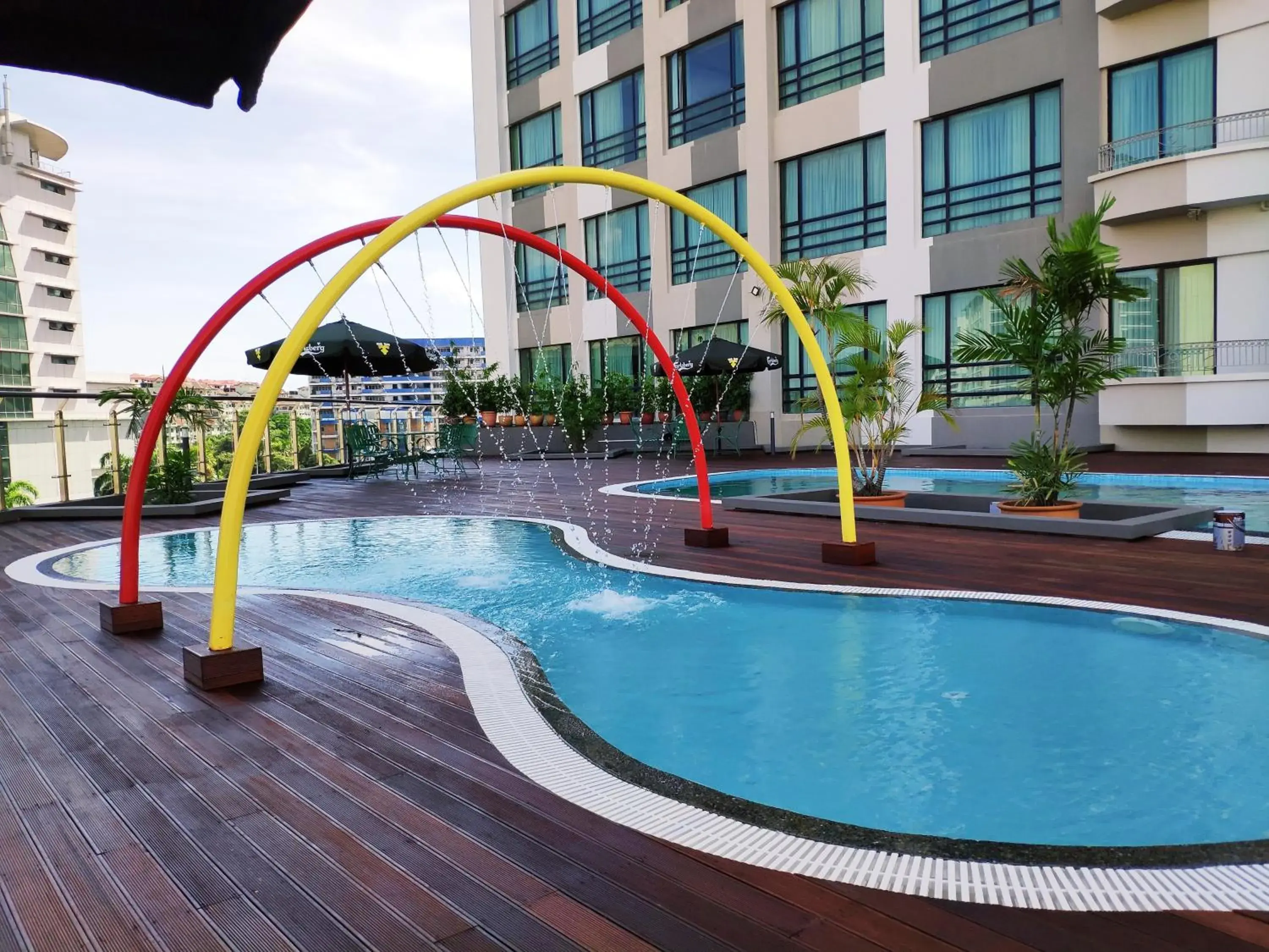 Swimming Pool in Sabah Oriental Hotel