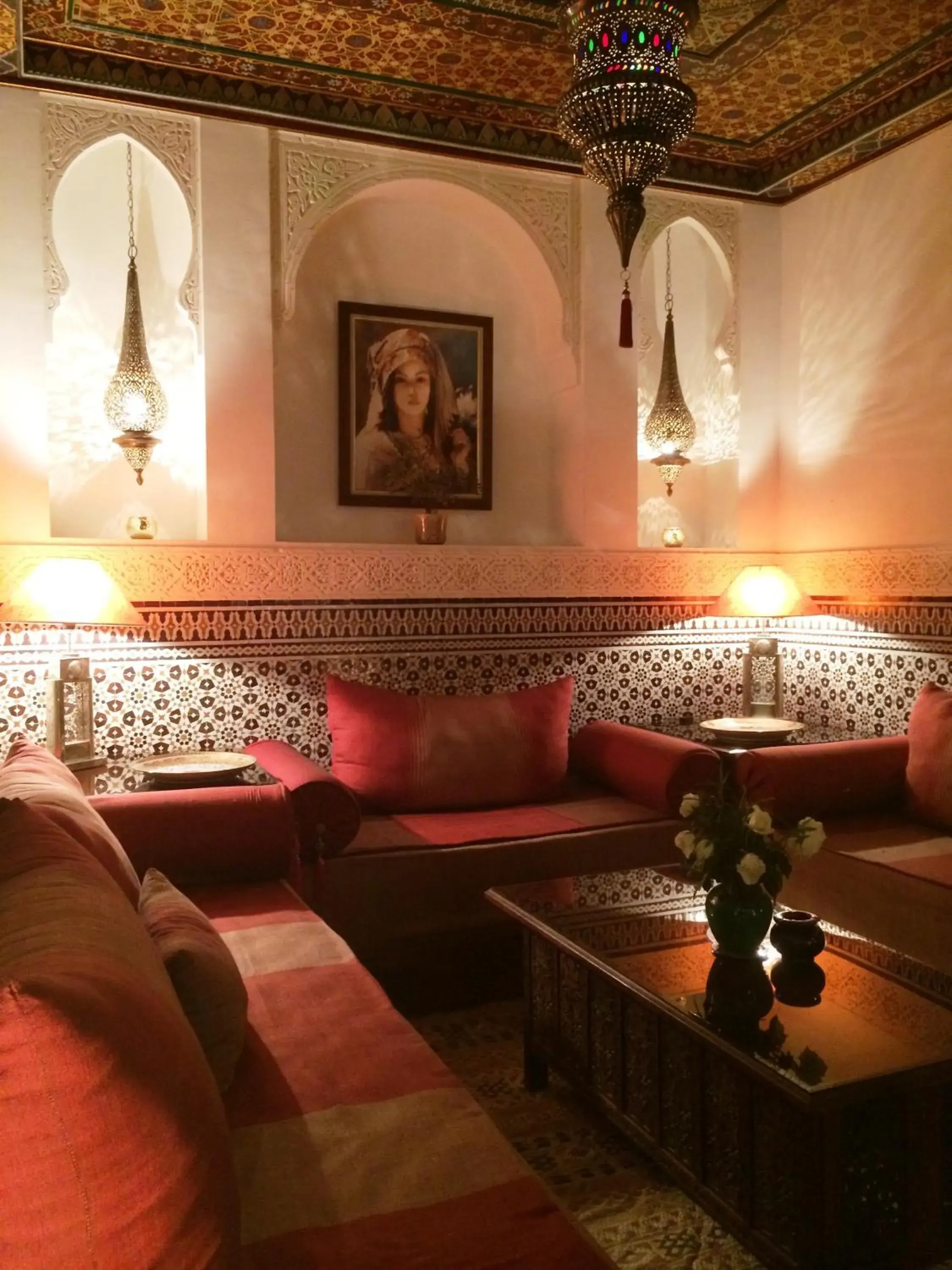Communal lounge/ TV room, Lounge/Bar in Riad Viva