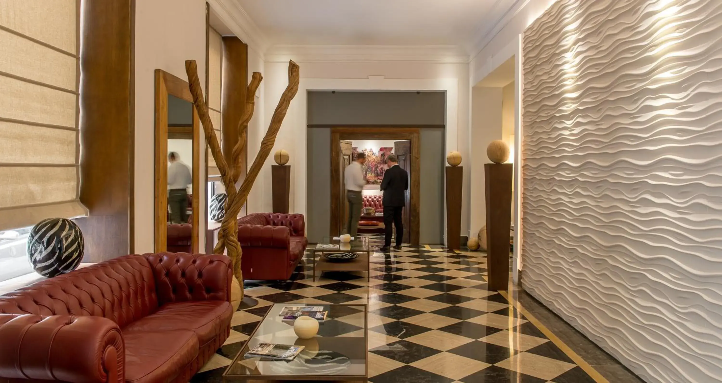 Lobby or reception in Hotel Federico II Central Palace Lobby or reception in Hotel Federico II Central Palace