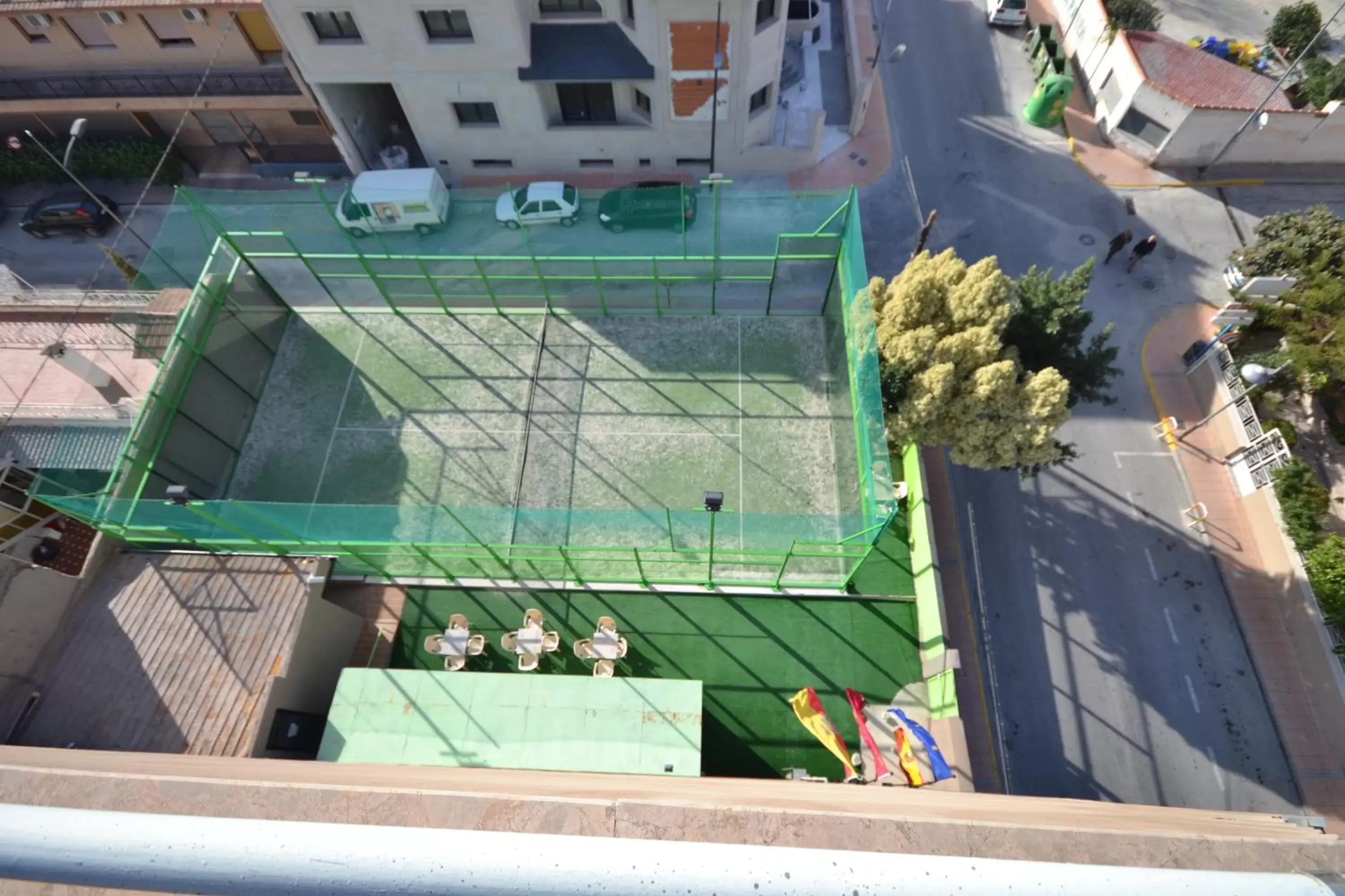 Tennis court, Pool View in Hotel Hyltor