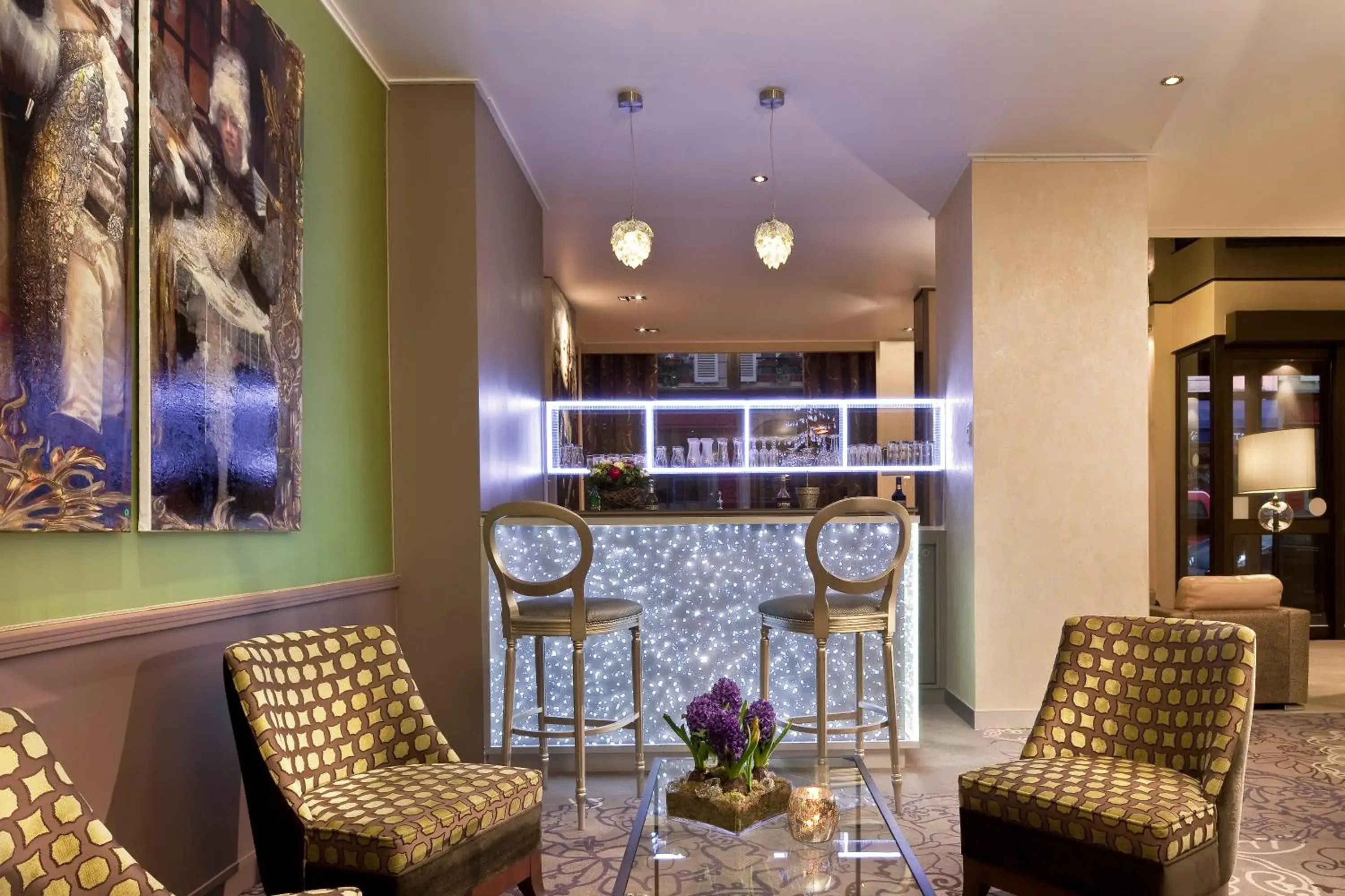 Lounge or bar, Lobby/Reception in Hotel Best Western Anjou Lafayette