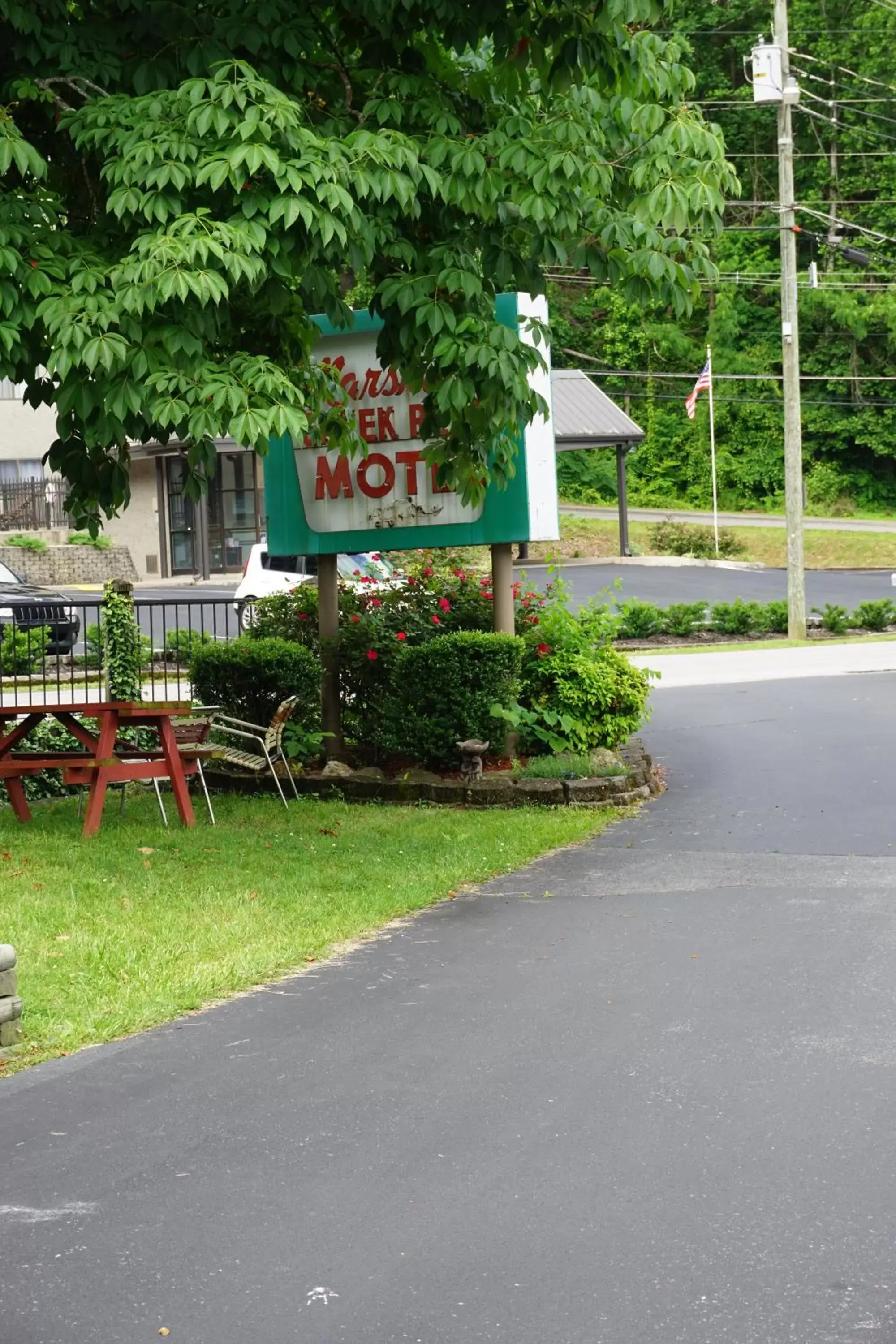 Property building in Marshall's Creek Rest Motel