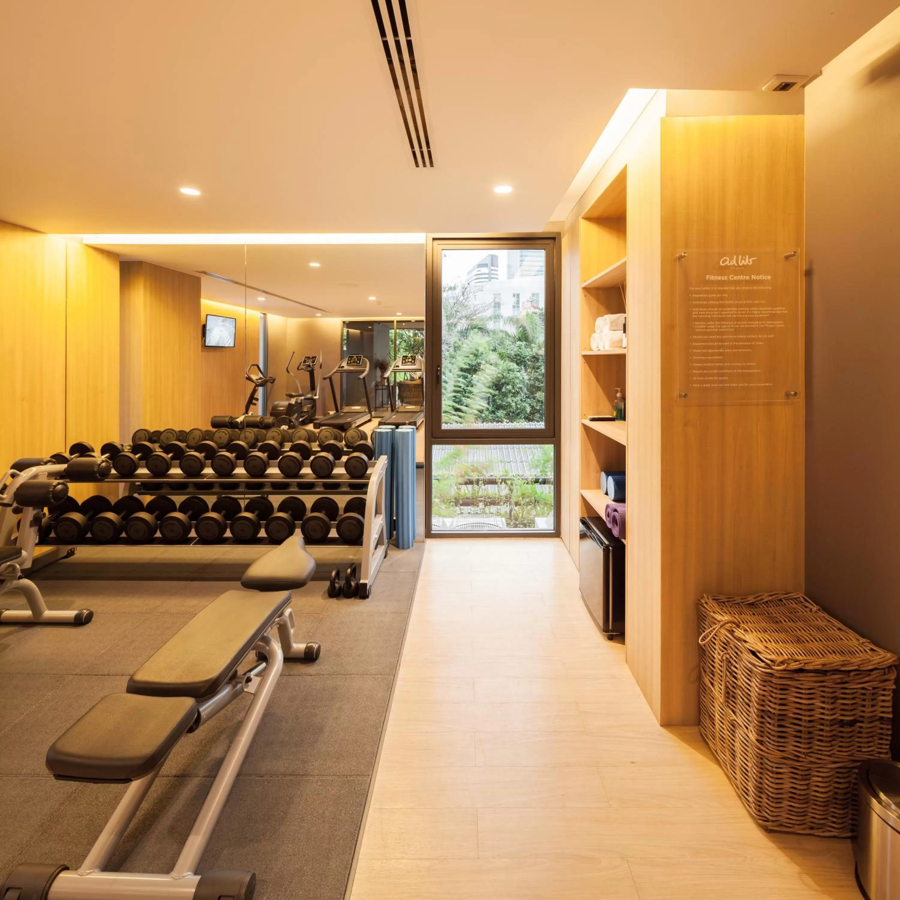 Fitness centre/facilities in Ad Lib Hotel Bangkok