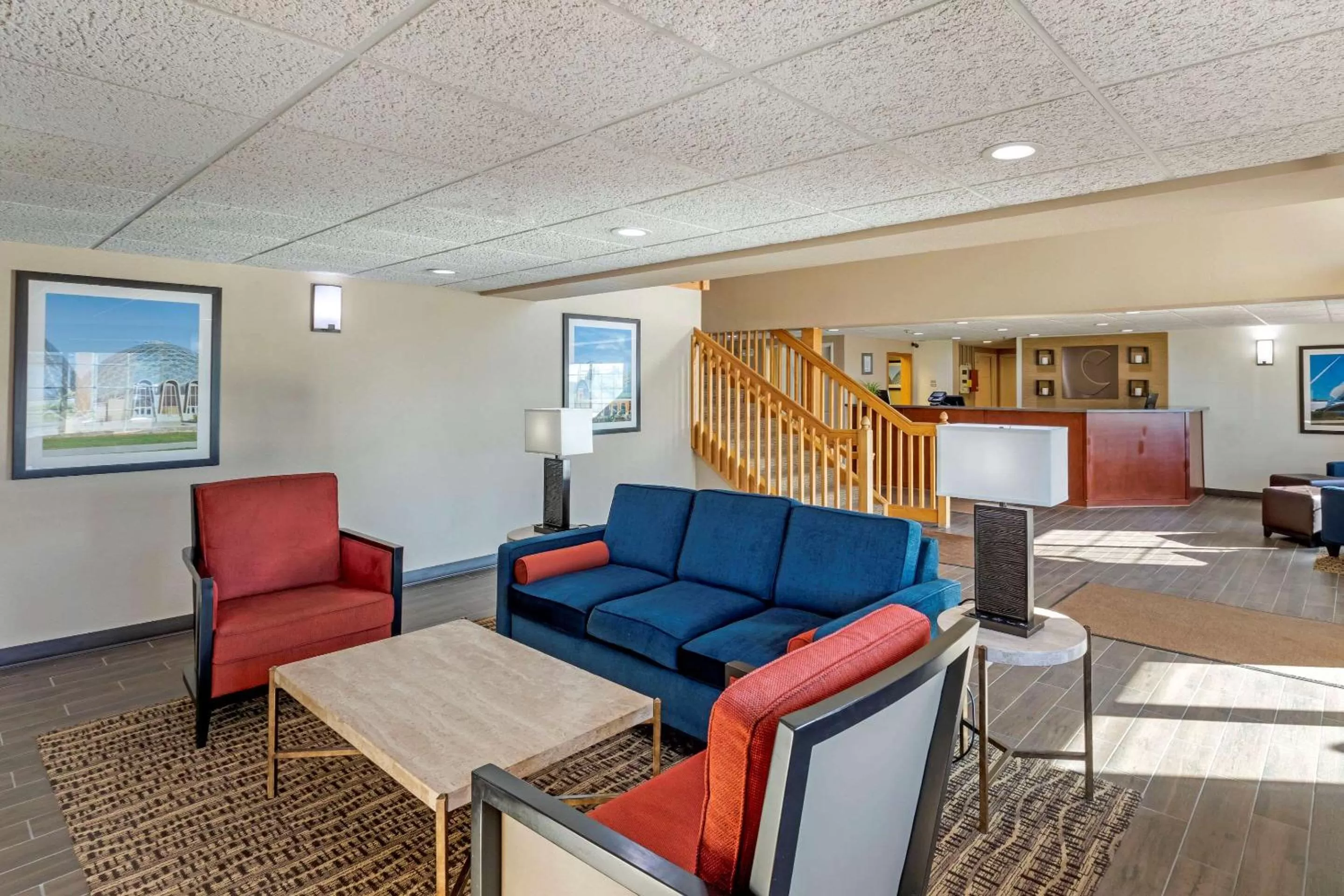Lobby or reception in Comfort Inn & Suites Jackson - West Bend