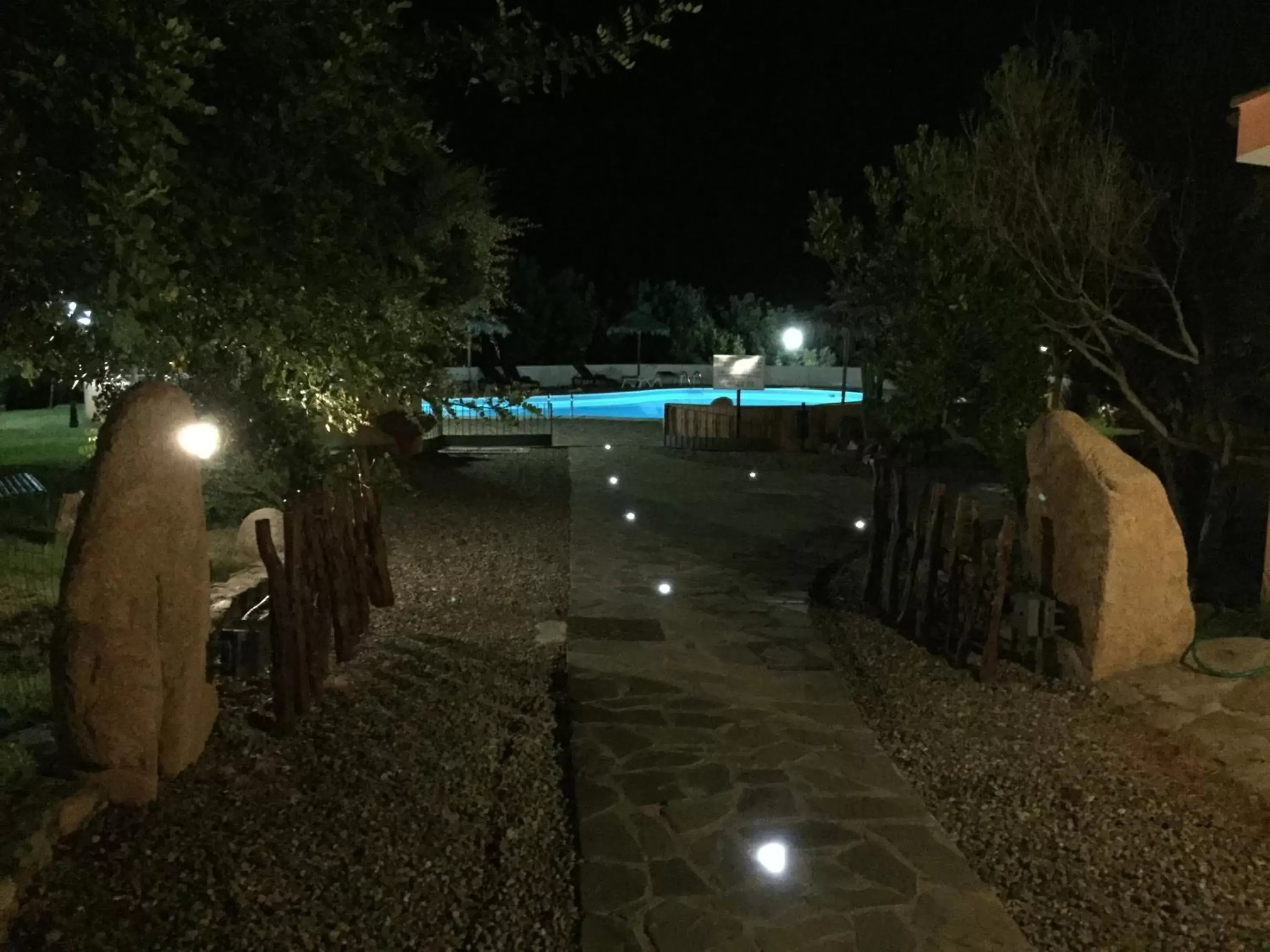 Night, Swimming Pool in Il Castello