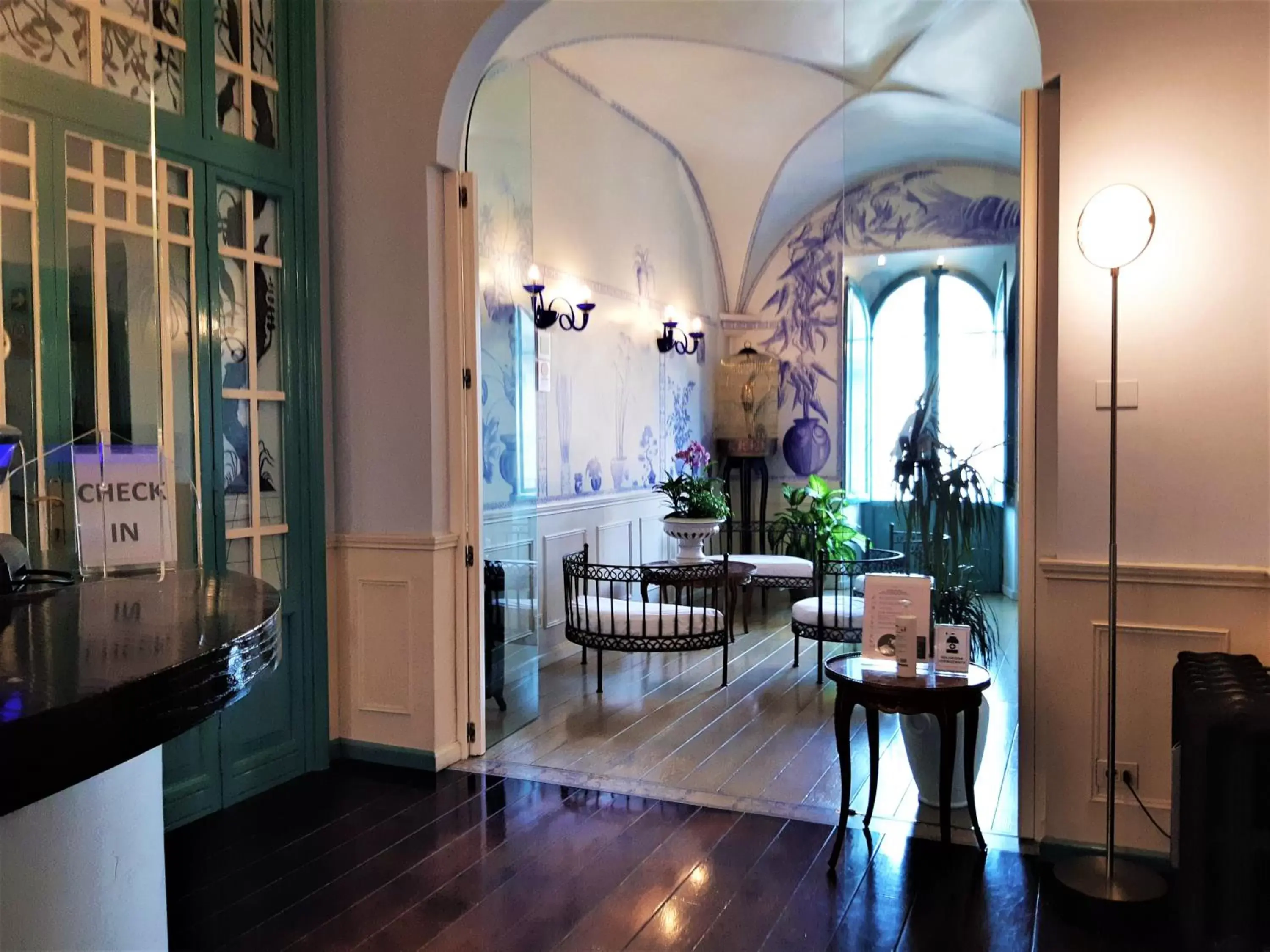 Lobby or reception in Liliumhotel