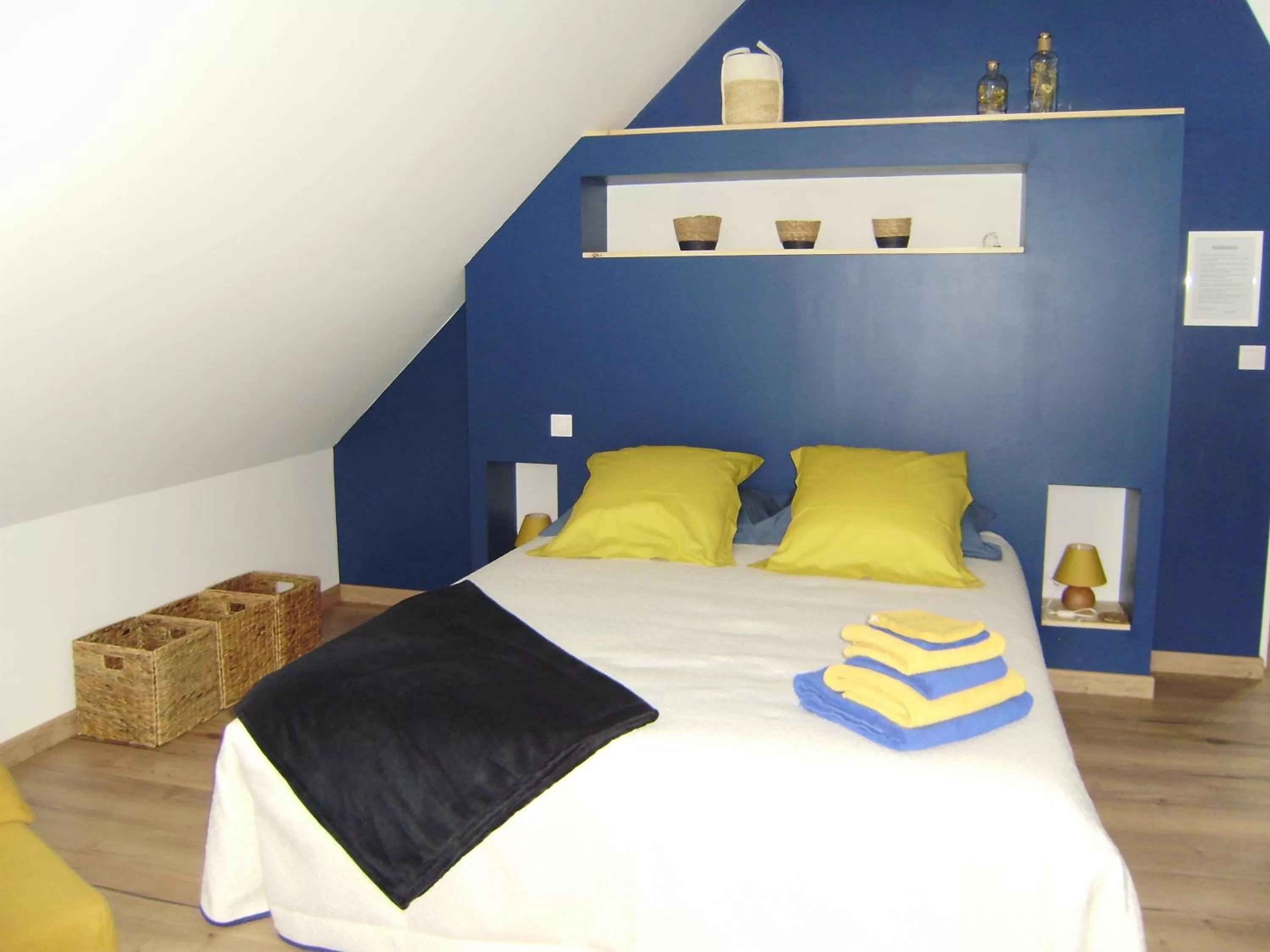 Photo of the whole room, Bed in Chambres d'hôtes Mauvierges