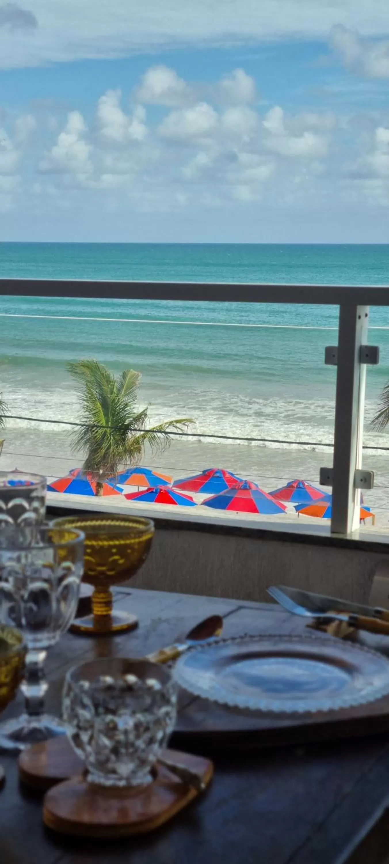 Sea view in Pousada Recanto da Família