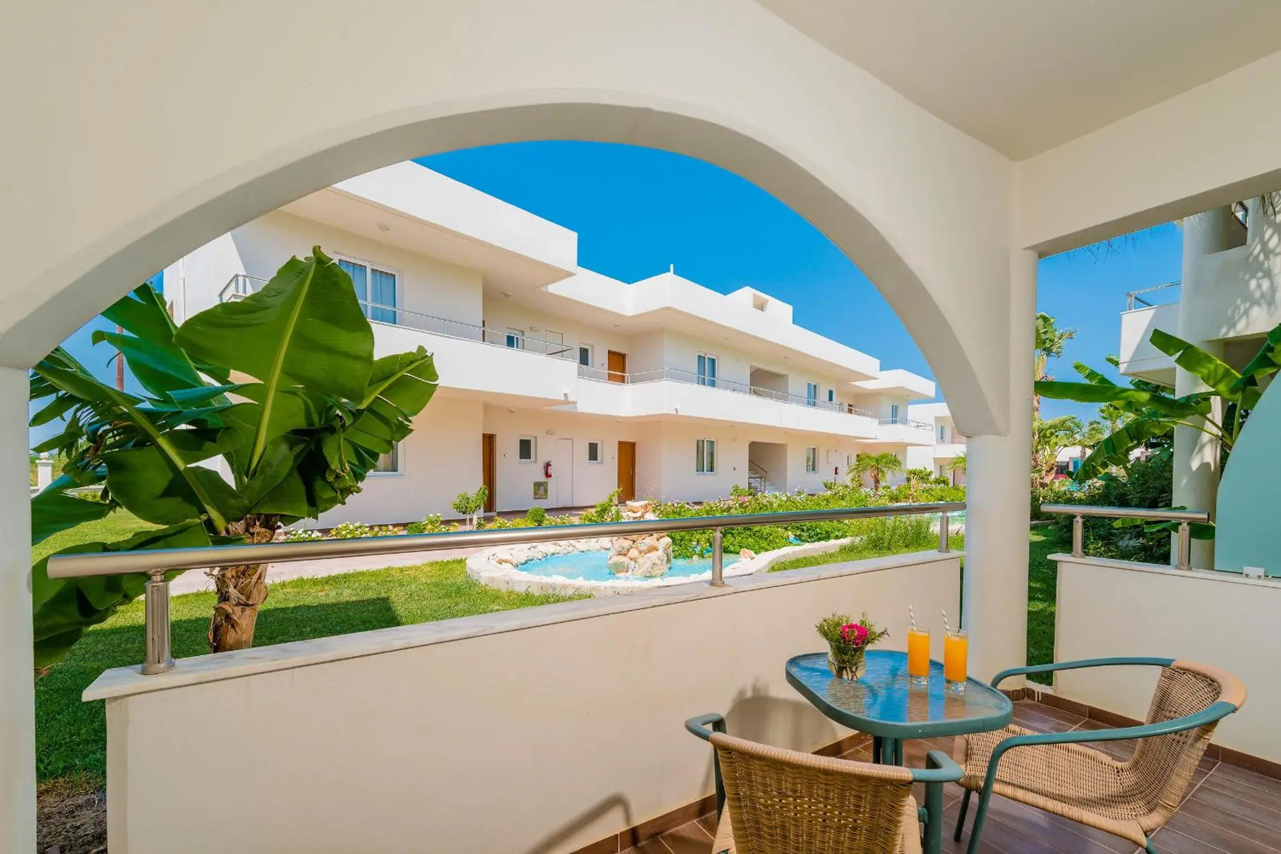 Balcony/Terrace in Afandou Bay Resort Suites