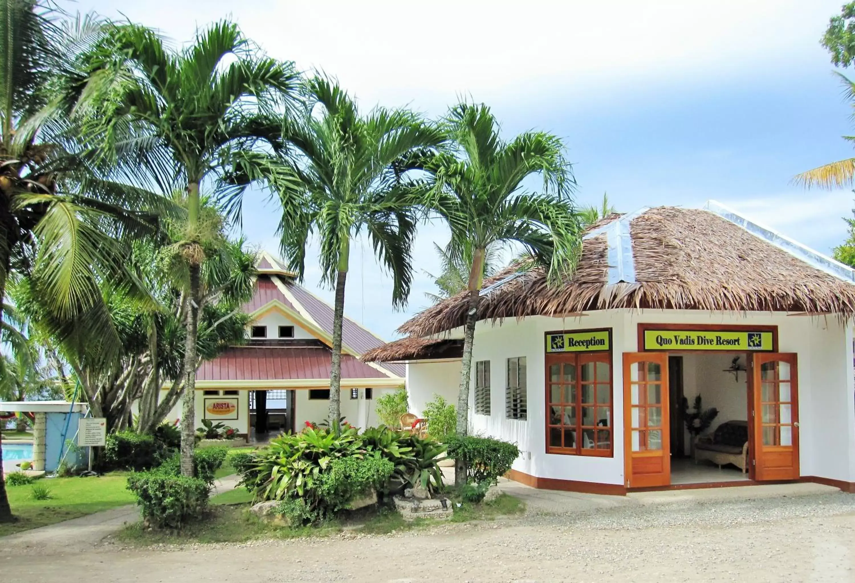 Lobby or reception, Property Building in Quo Vadis Dive Resort