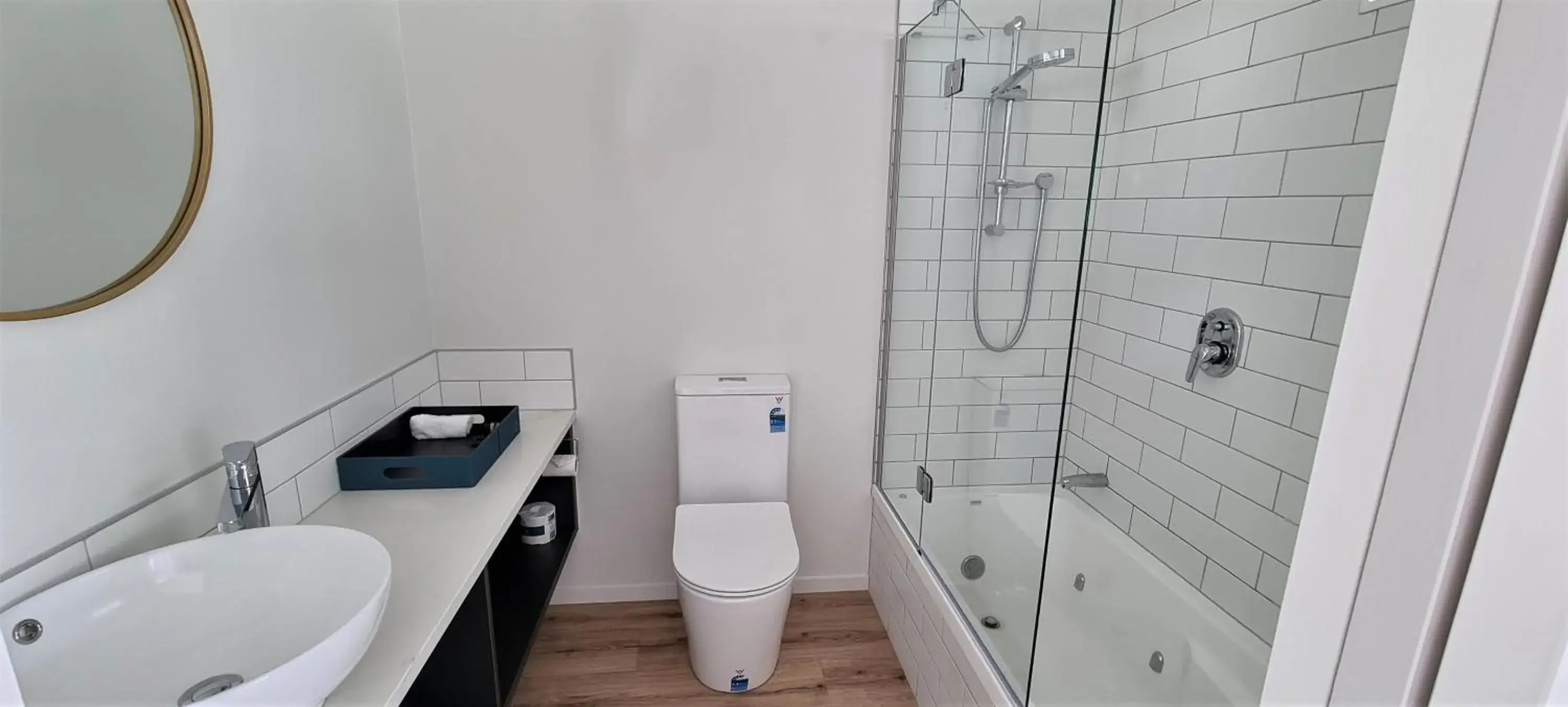 Bathroom in Rotorua Hideaway Lodge