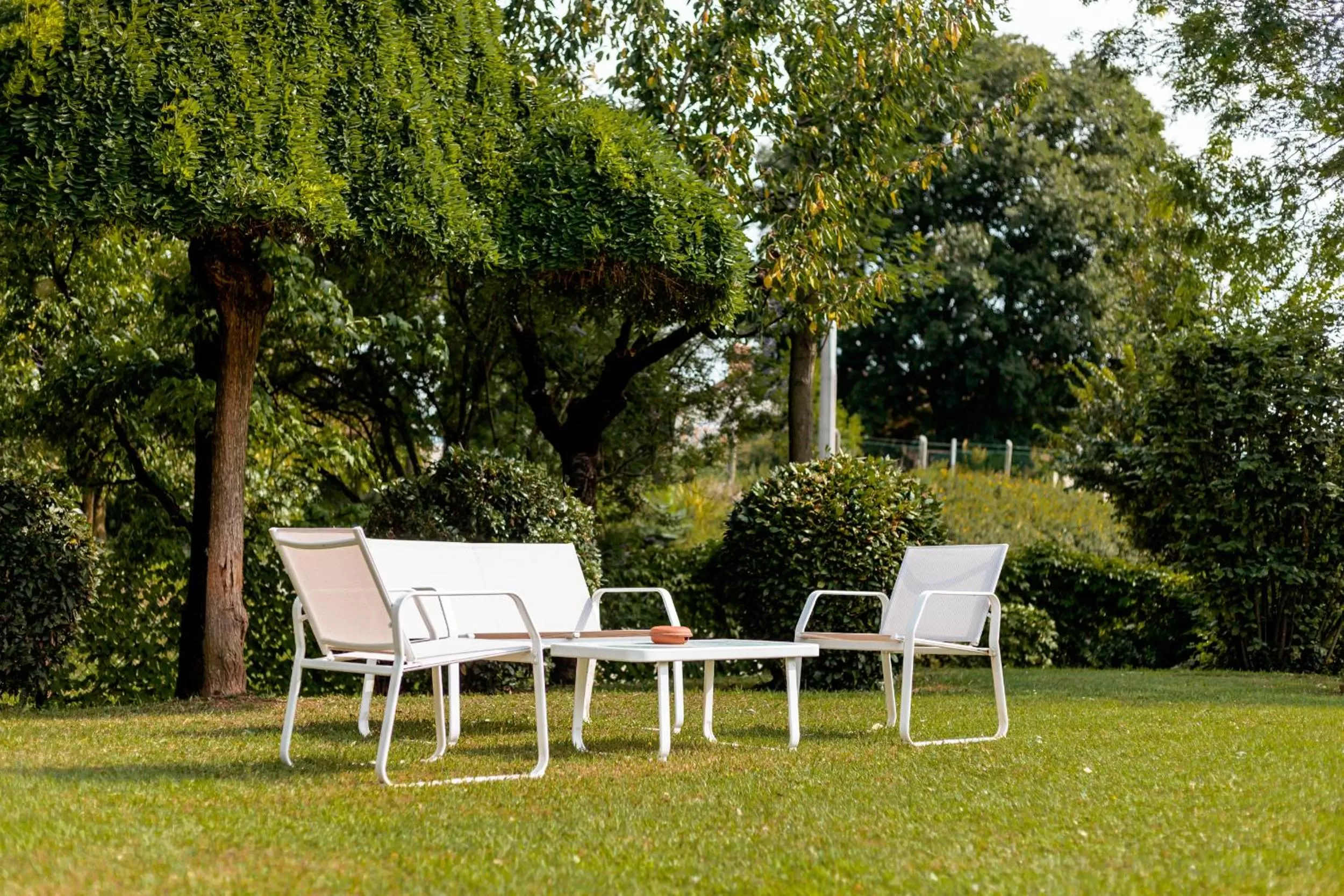 Garden view in B&B Sweet Dreams