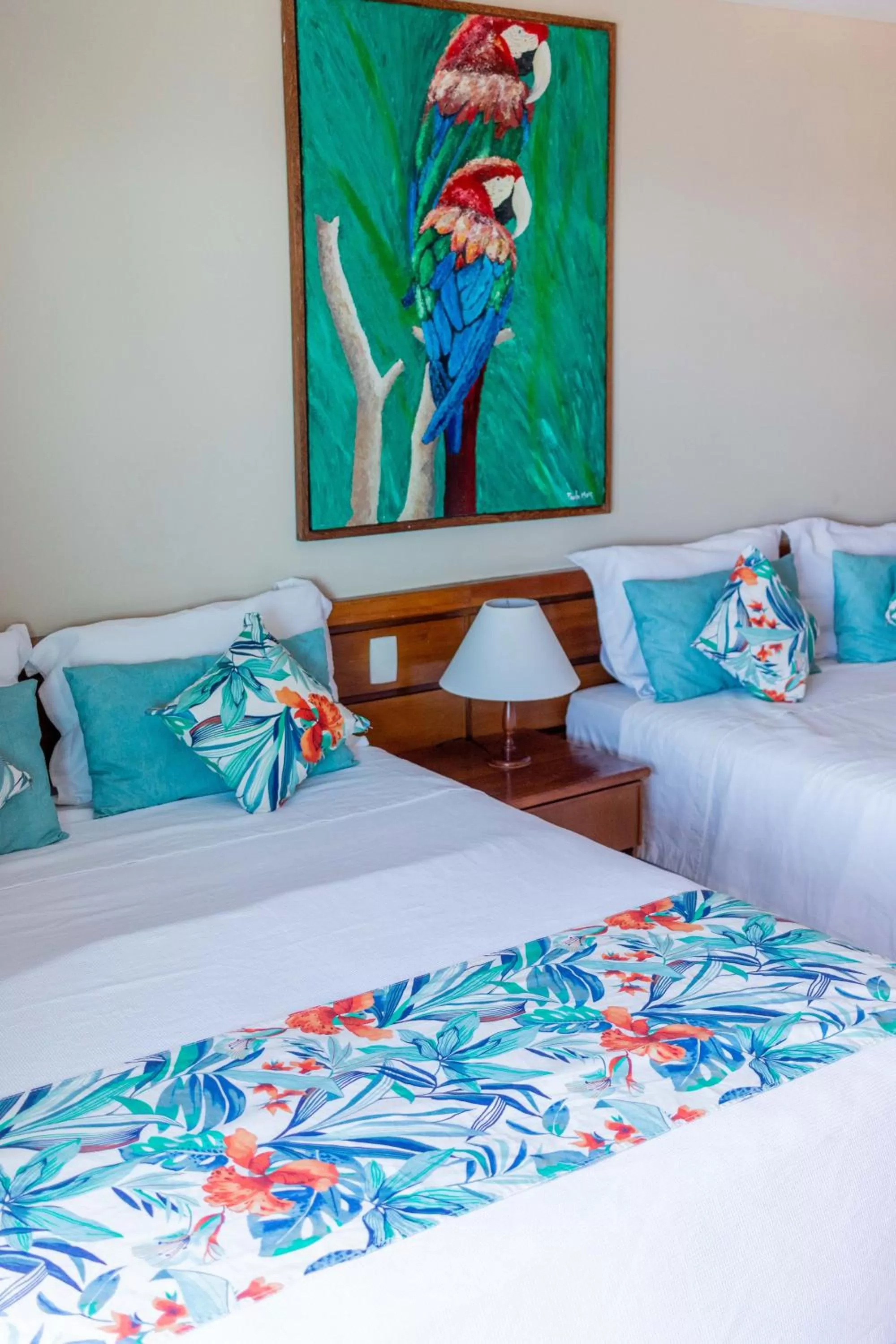 Bed in Hotel Pousada Brava Club