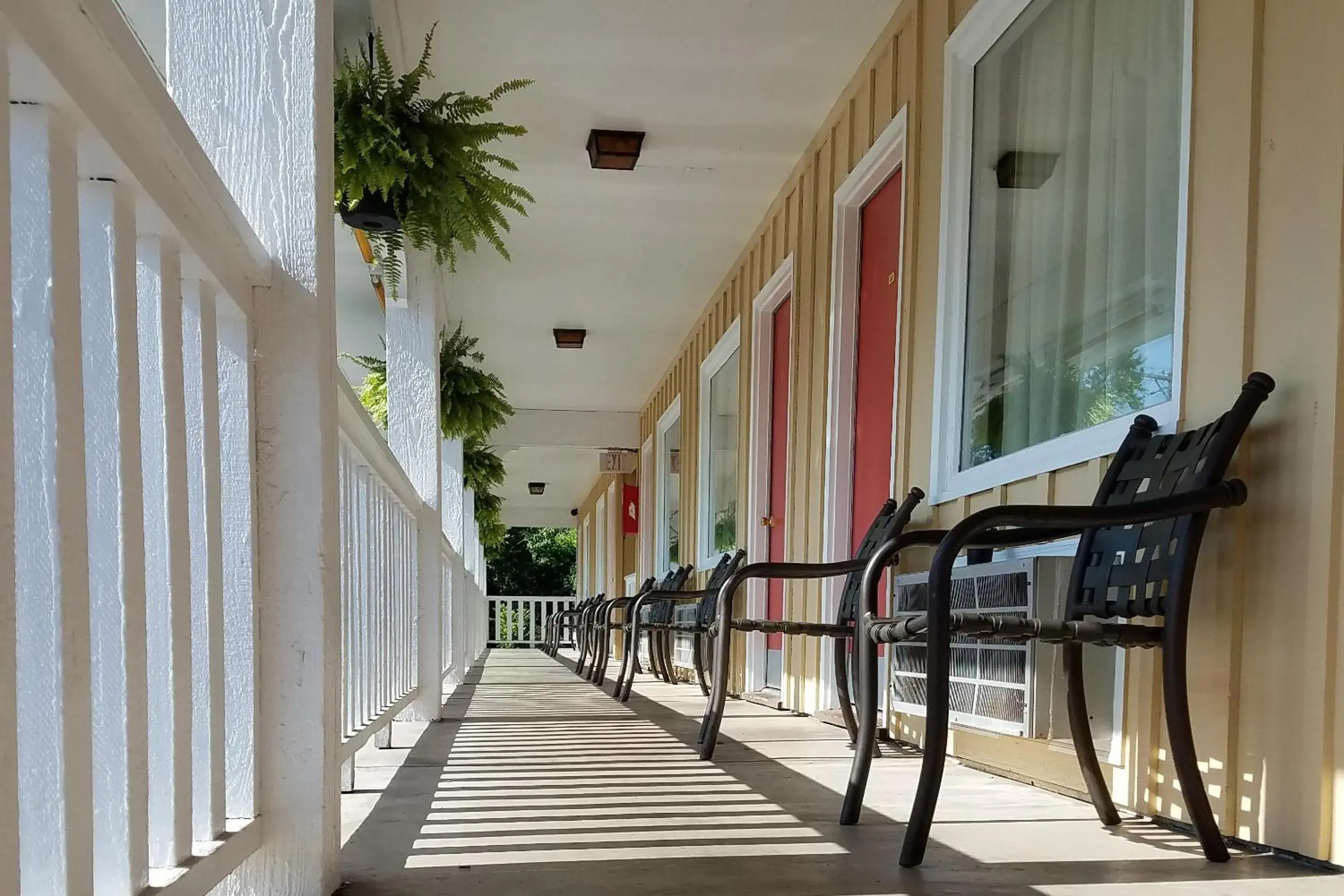 Patio in Homestead Motel