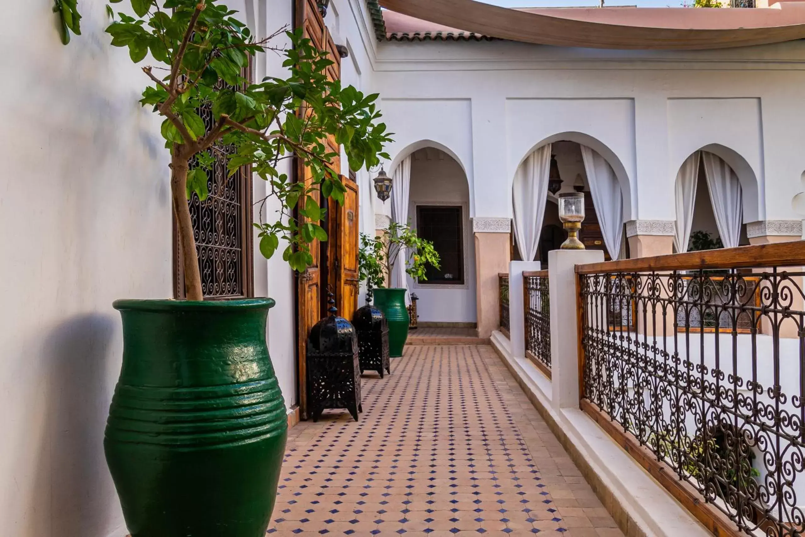 Balcony/Terrace in Riad Le Jardin de Lea, Suites & Spa